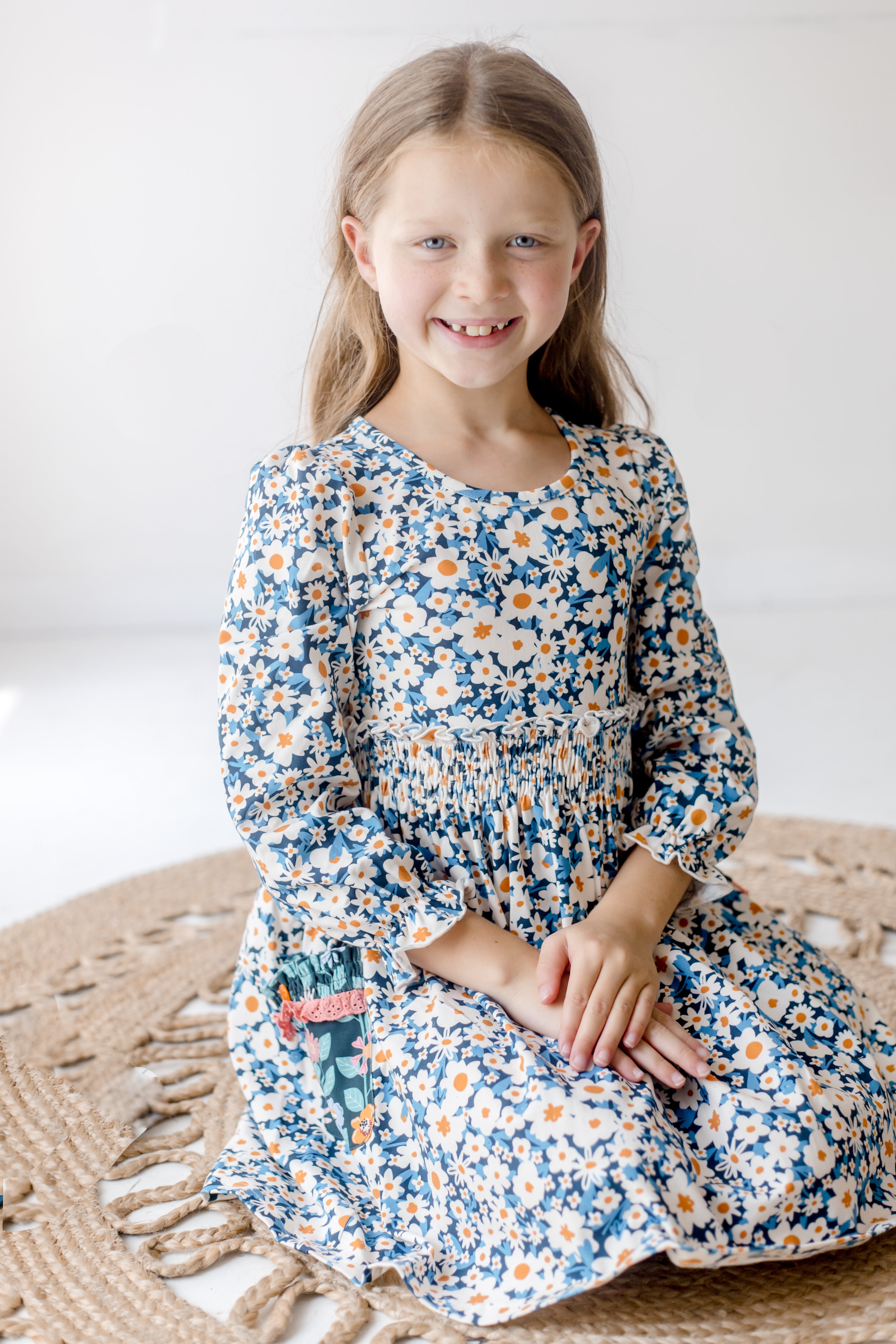 Blue Ribbon Lap Dress (Pre-Order)