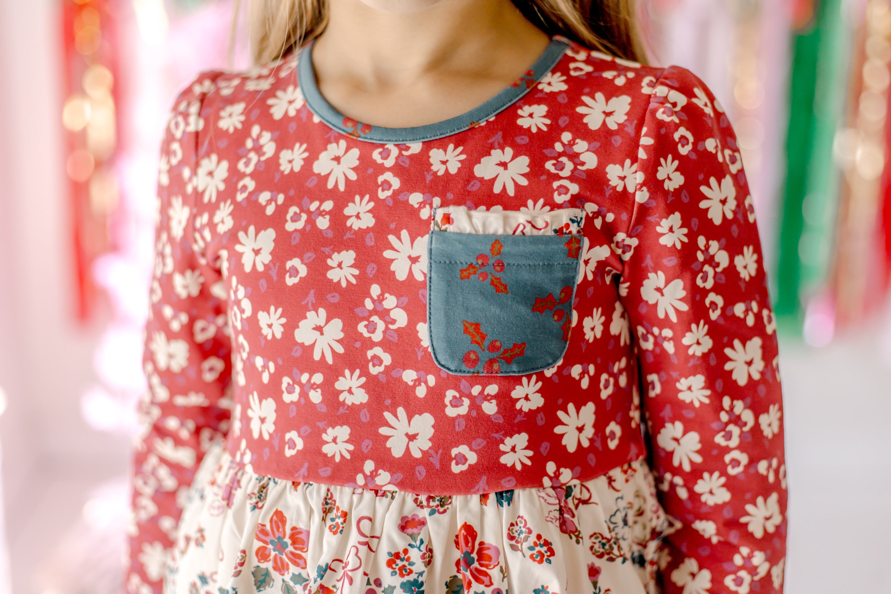 Tinselberry Lane Ruffle Dress (Pre-Order)