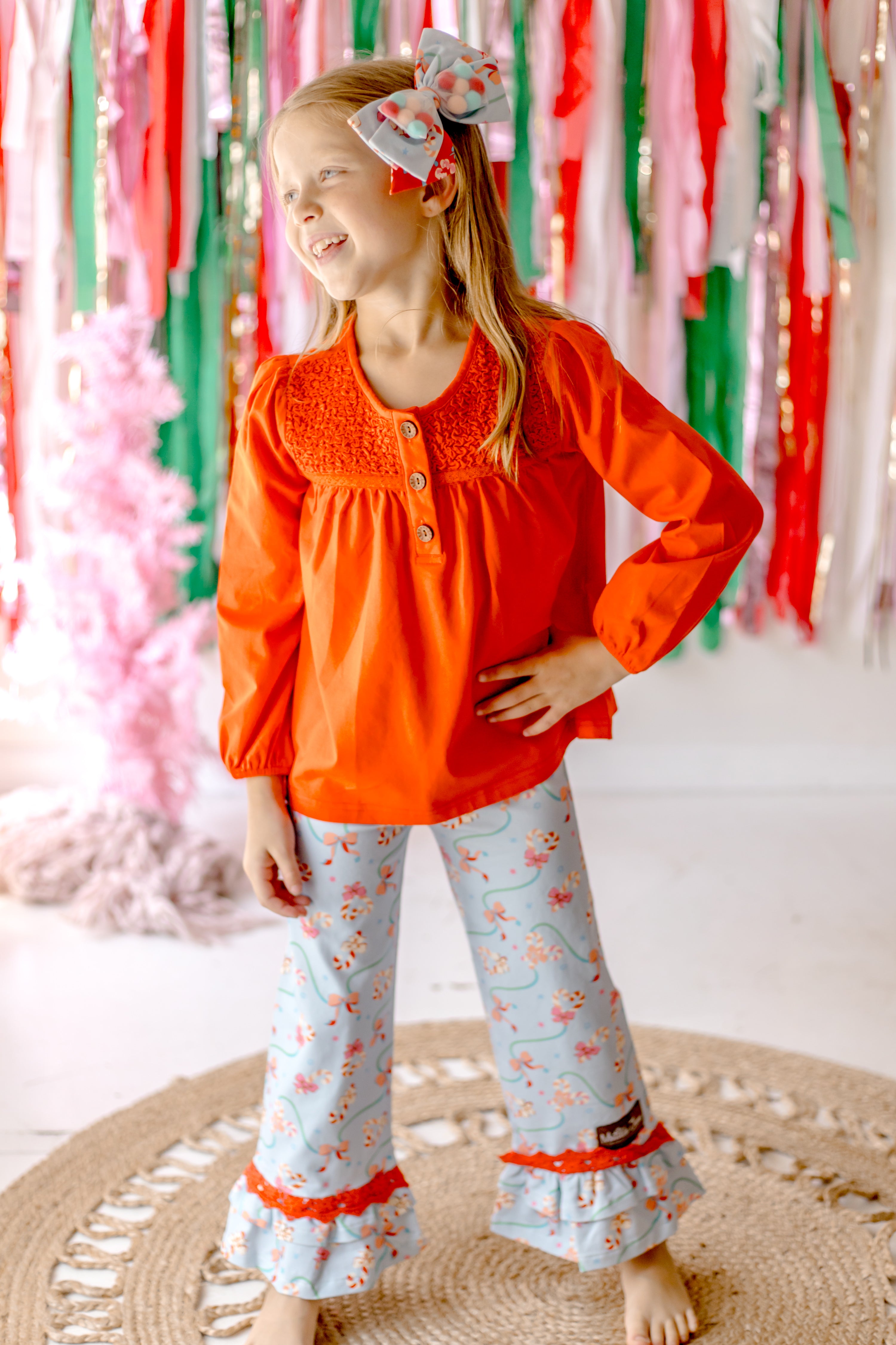 Candy Cane Lane Big Ruffles (Pre-Order)