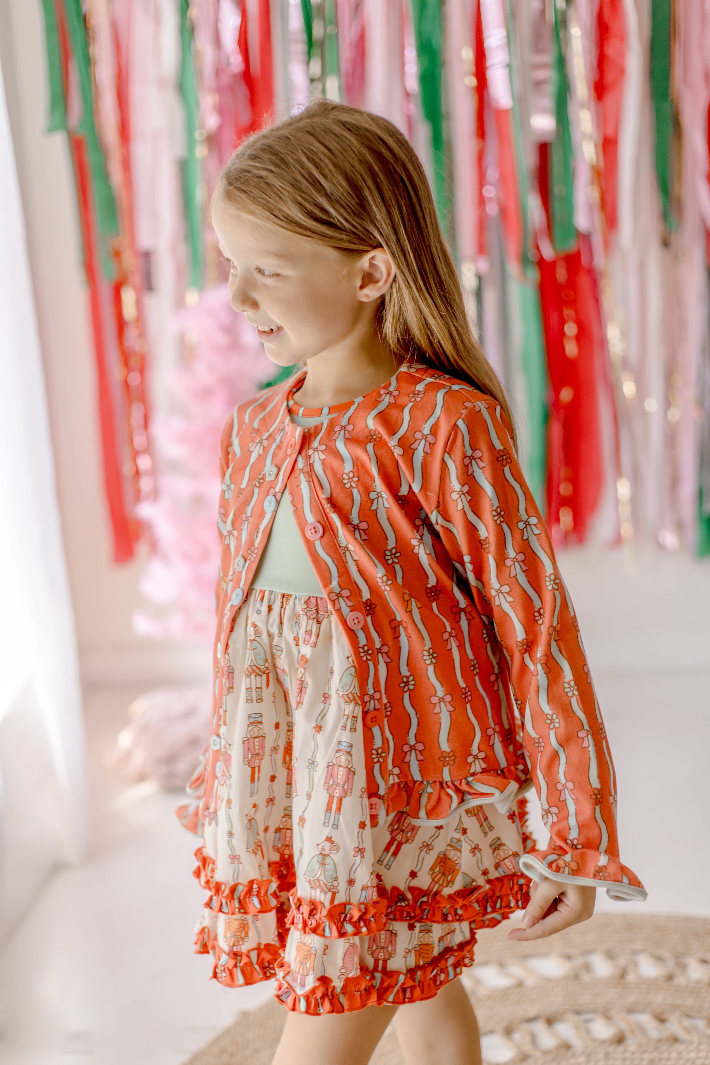 Nutcracker Brigade Ruffle Dress (Pre-Order)