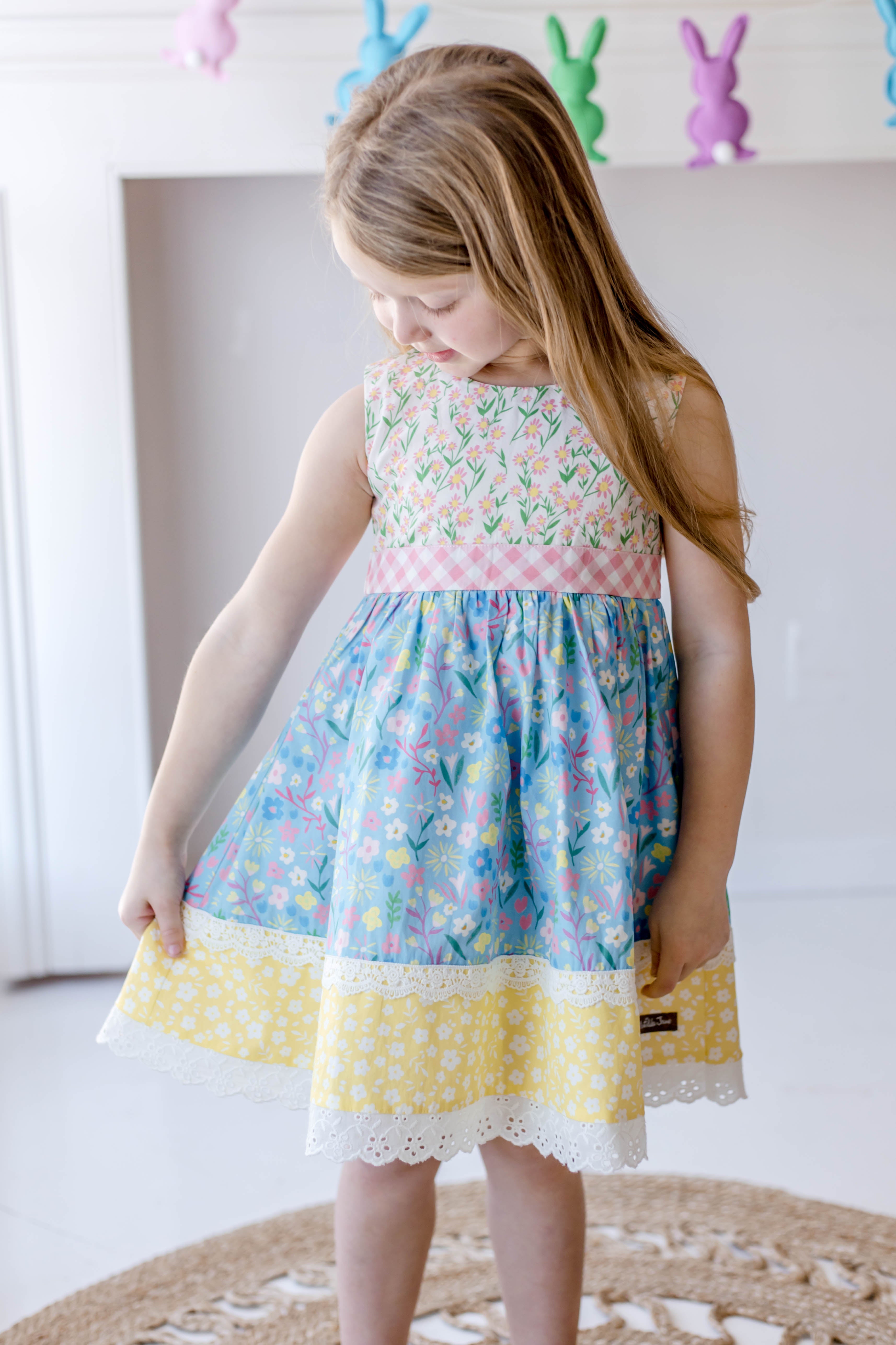 Bluebell Lace Tiered Dress