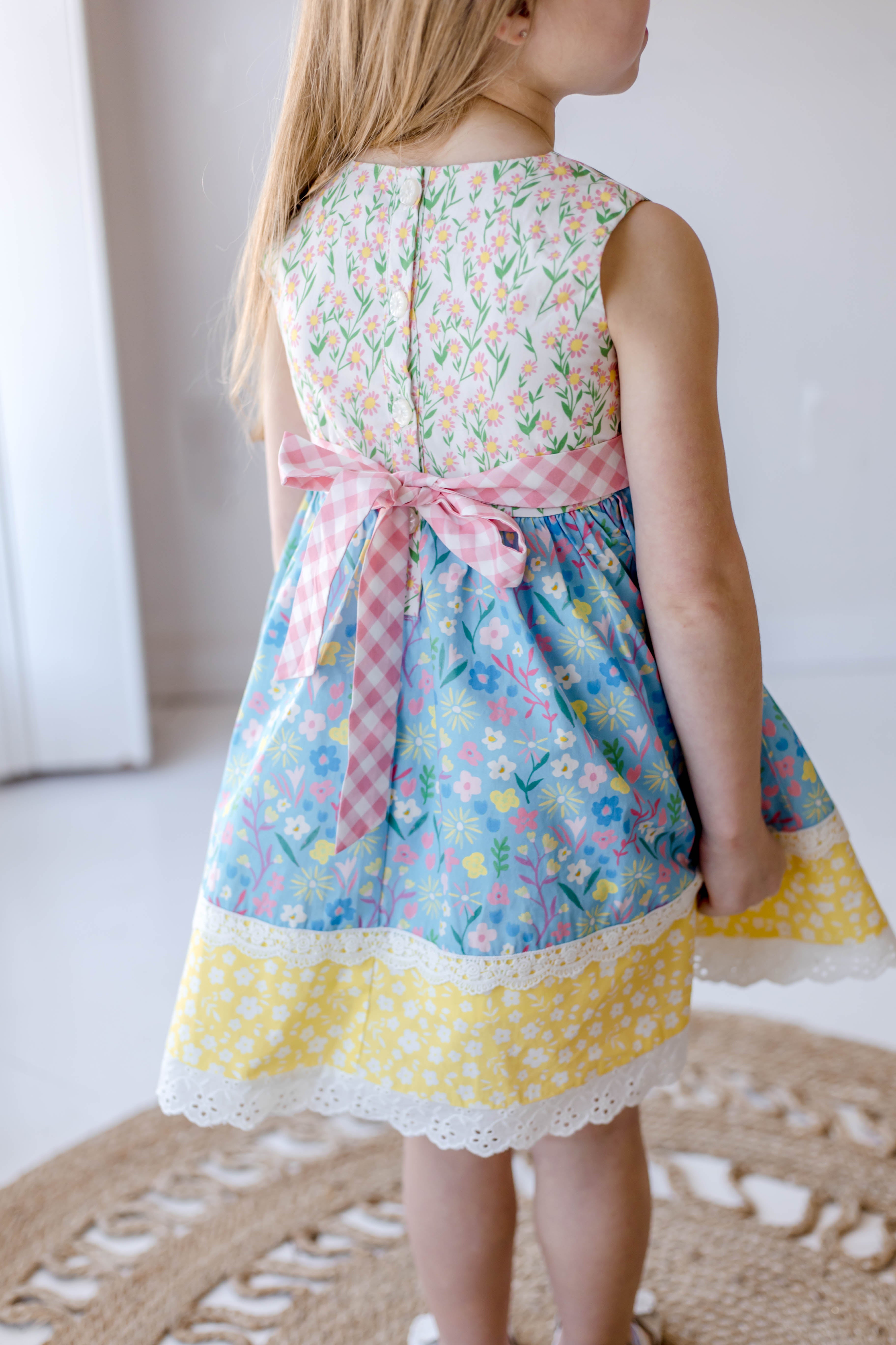 Bluebell Lace Tiered Dress