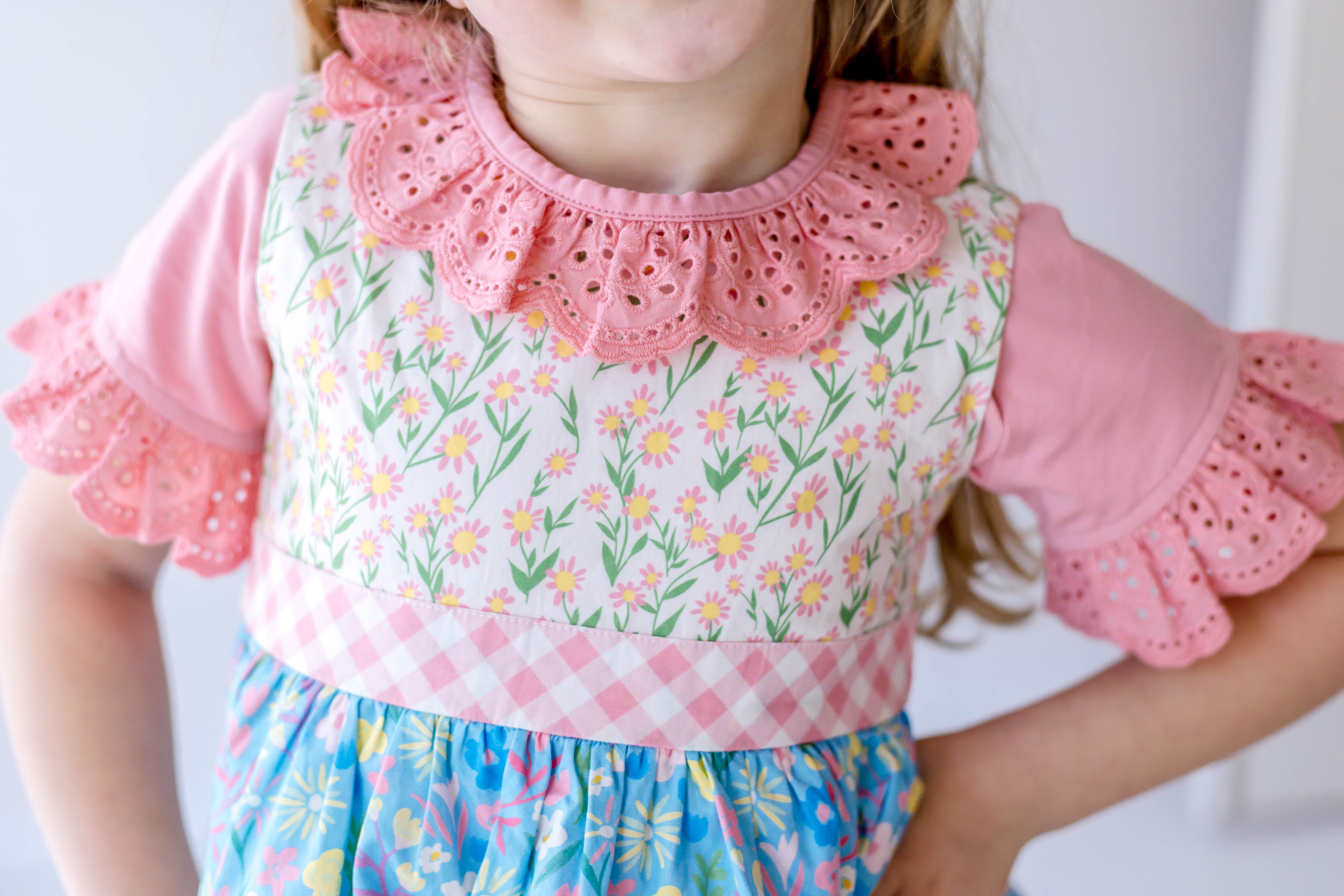 Bluebell Lace Tiered Dress