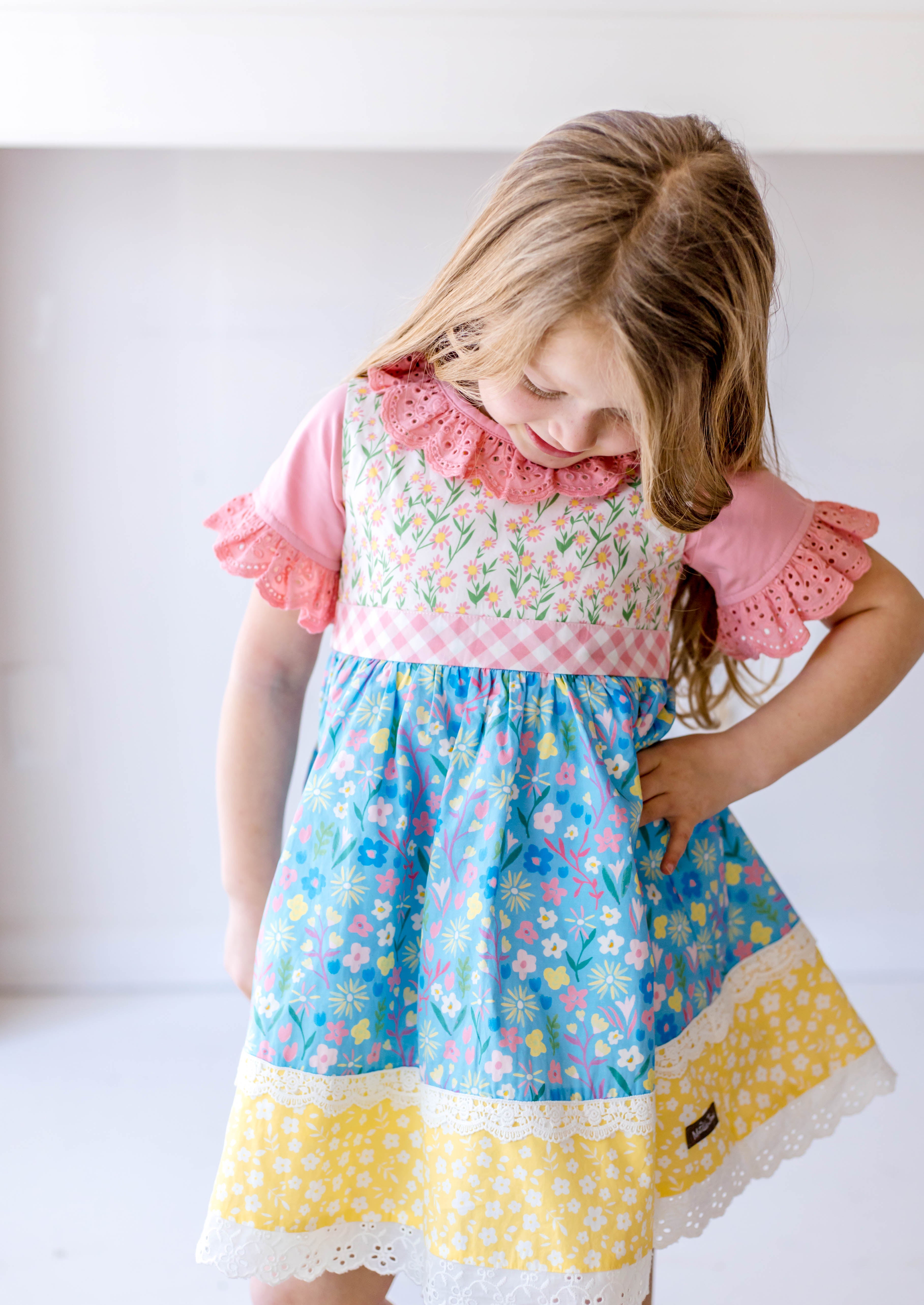 Bluebell Lace Tiered Dress