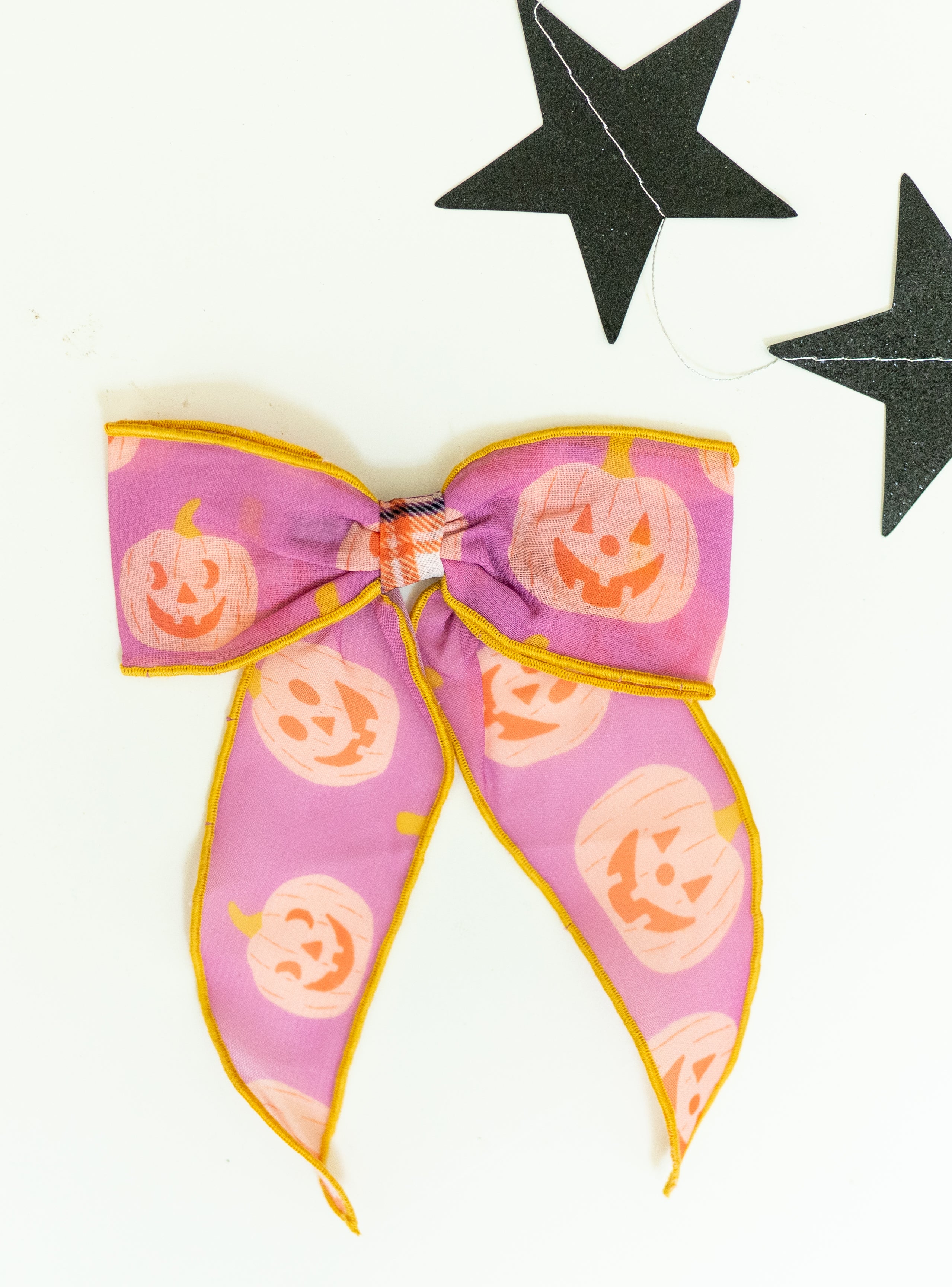 Jack-O-Jubilee Sheer Bow