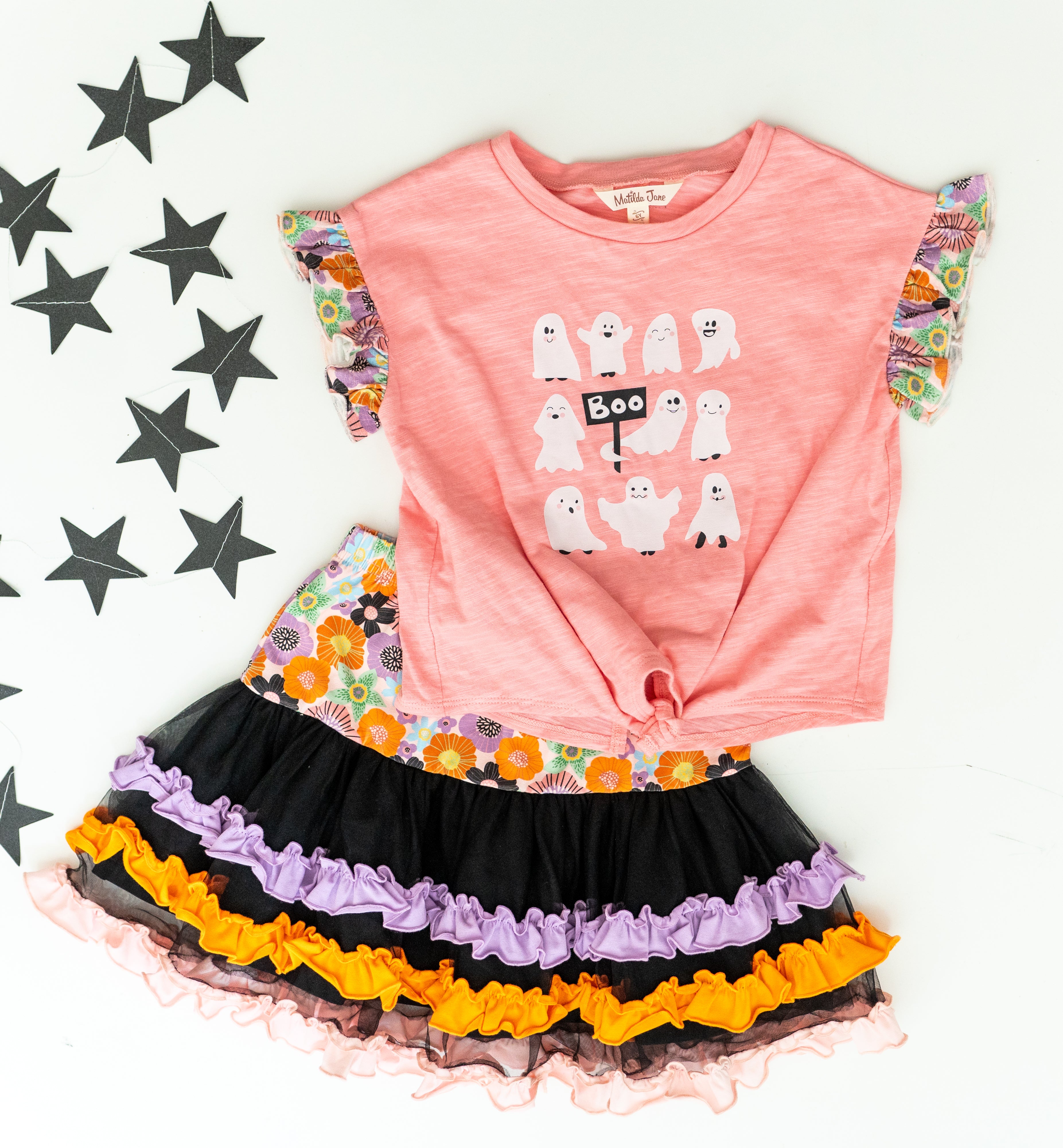 Boo- Licous Ruffle Tee