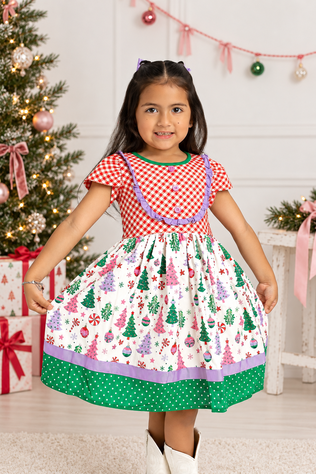 Sugarplum Spruce Dress (Pre-Order)