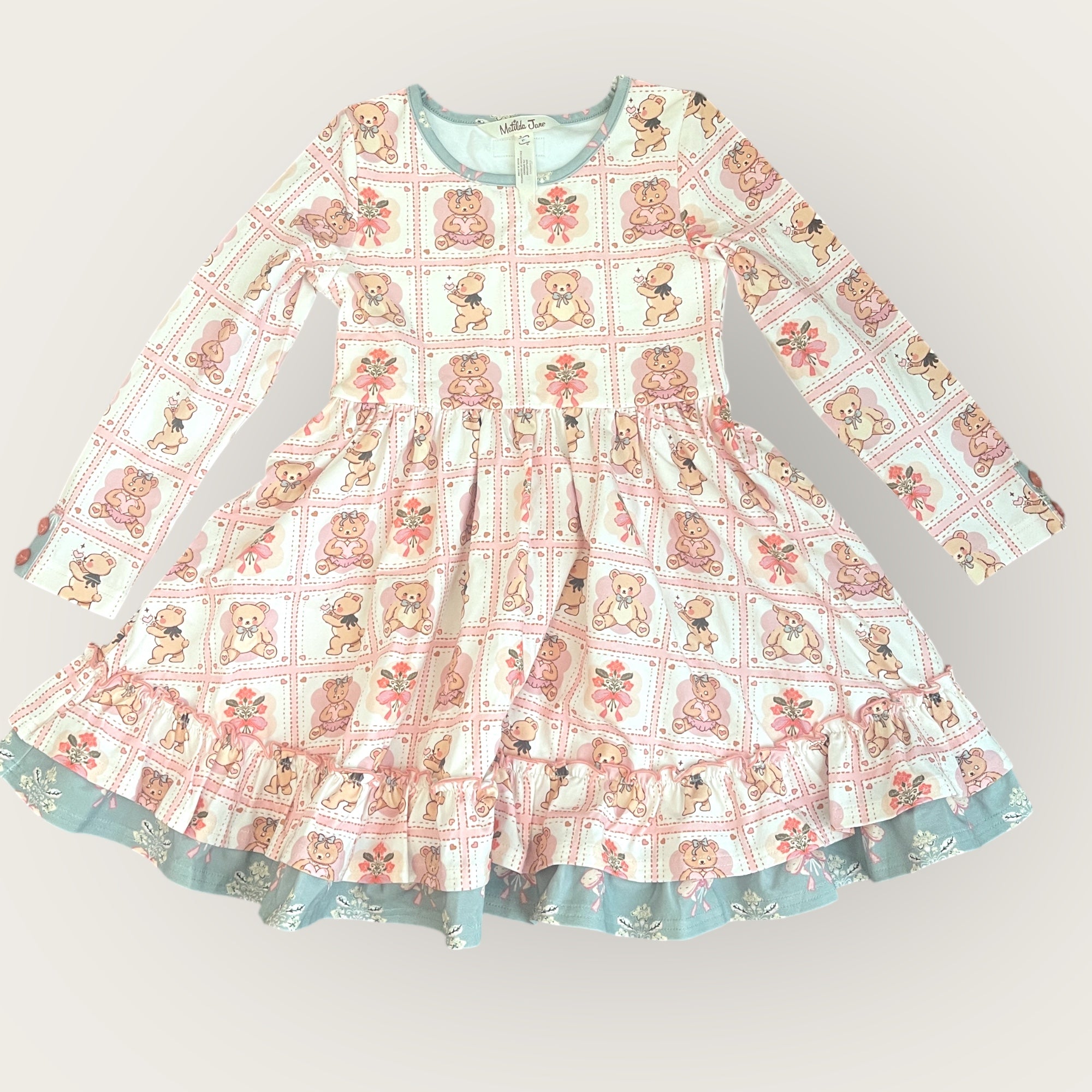 Beary Blossoms Lap Dress