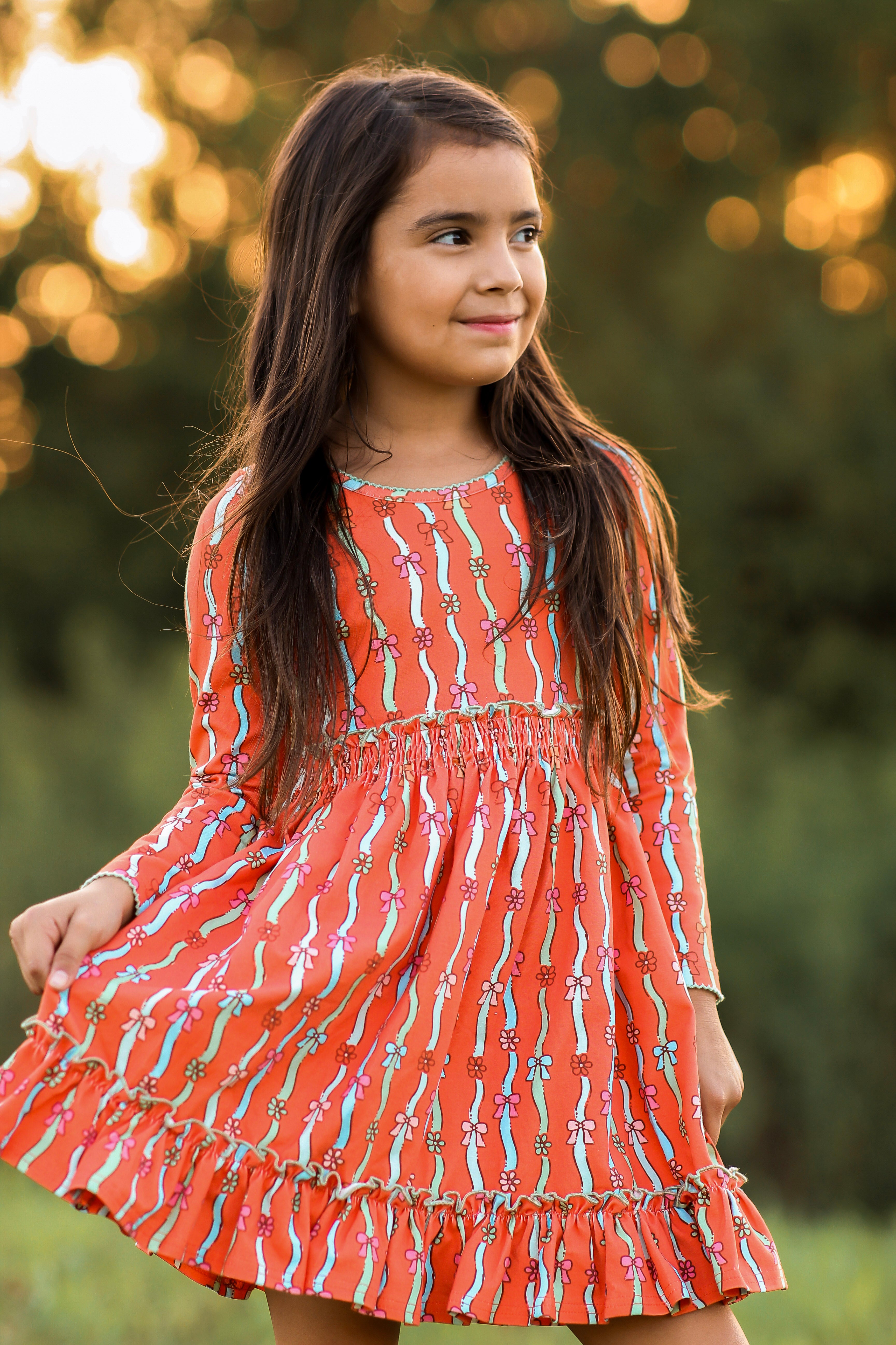 Bows In A Row Lap Dress (Pre-Order)