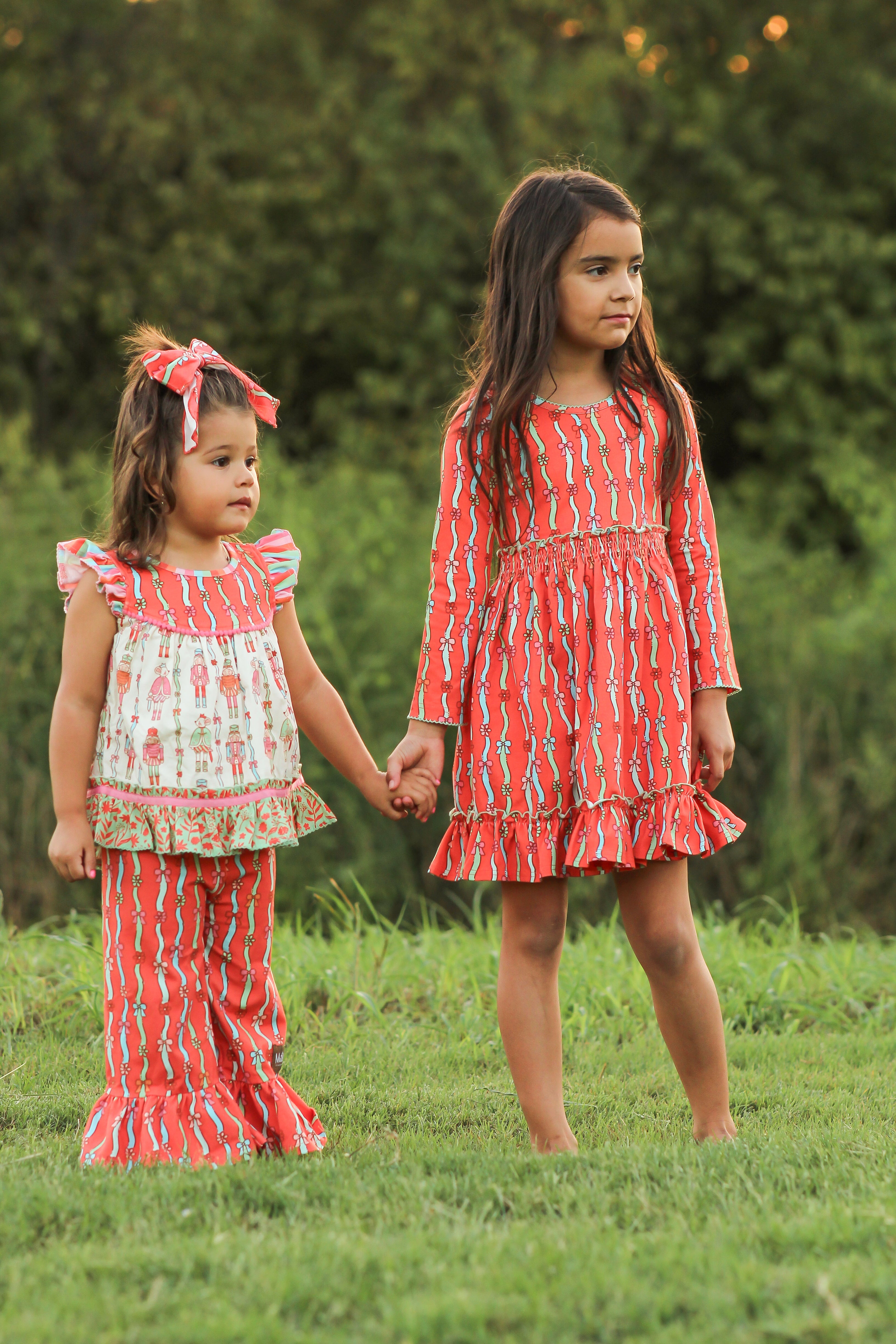 Bows In A Row Big Ruffles (Pre-Order)