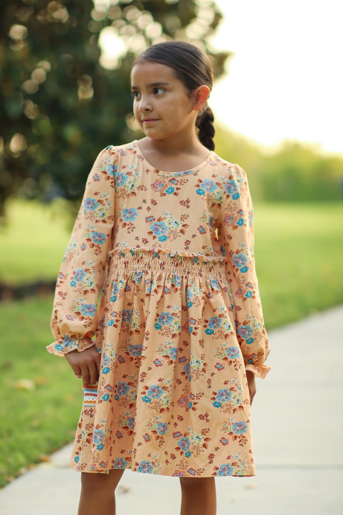 Honey Blossom Lap Dress (Pre-Order)
