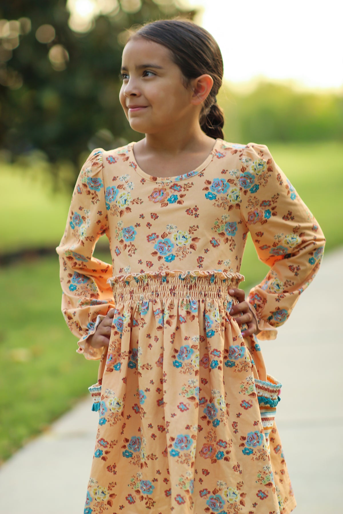 Honey Blossom Lap Dress (Pre-Order)