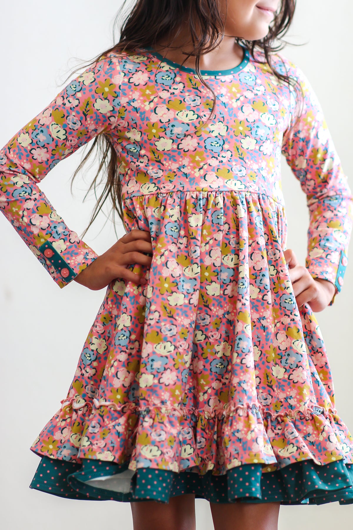 Floral Tangle Lap Dress