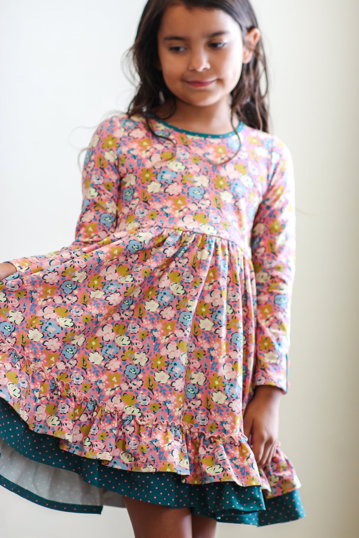 Floral Tangle Lap Dress