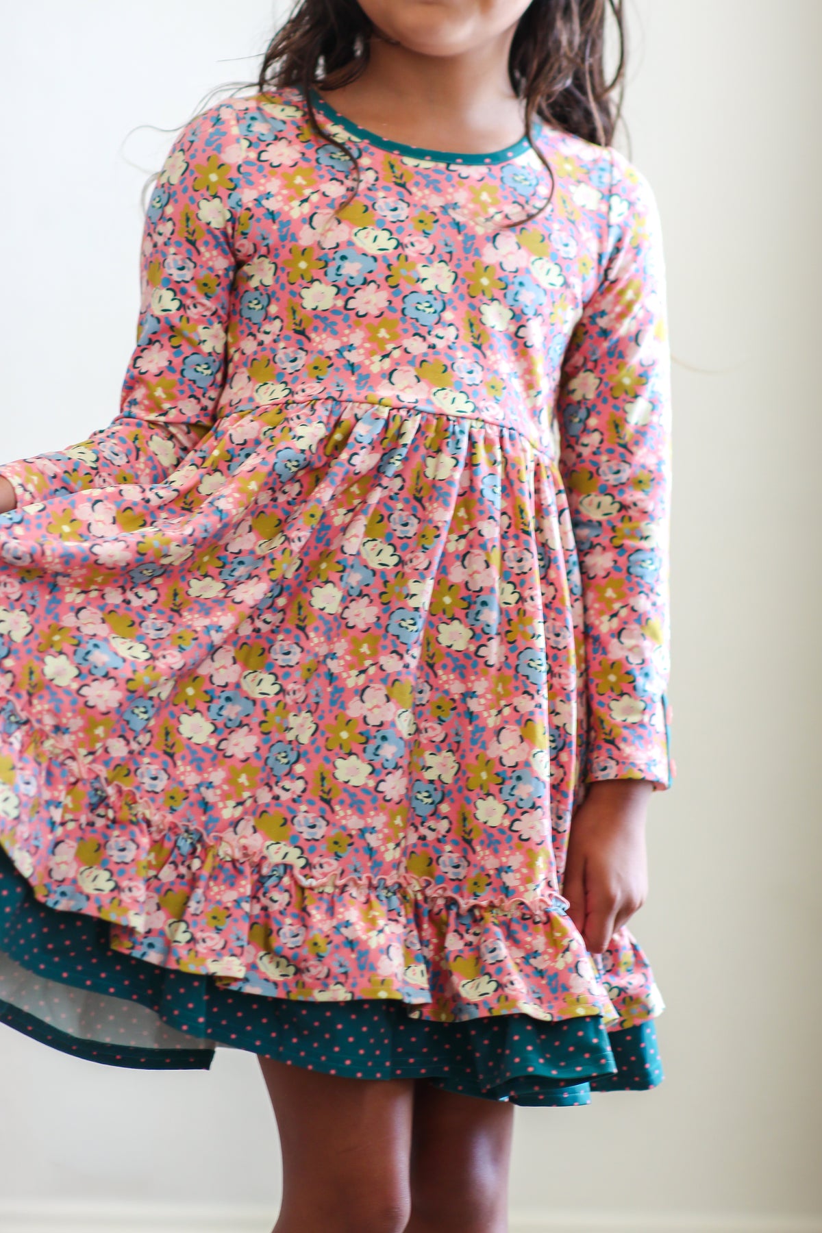 Floral Tangle Lap Dress