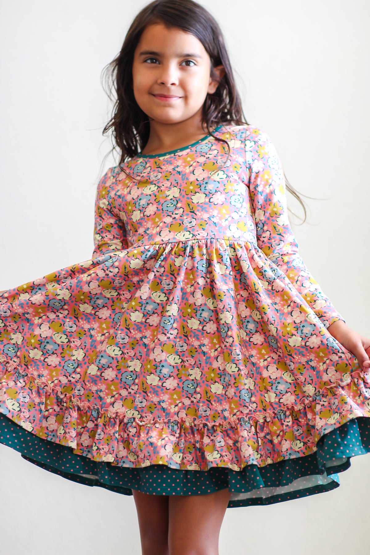 Floral Tangle Lap Dress