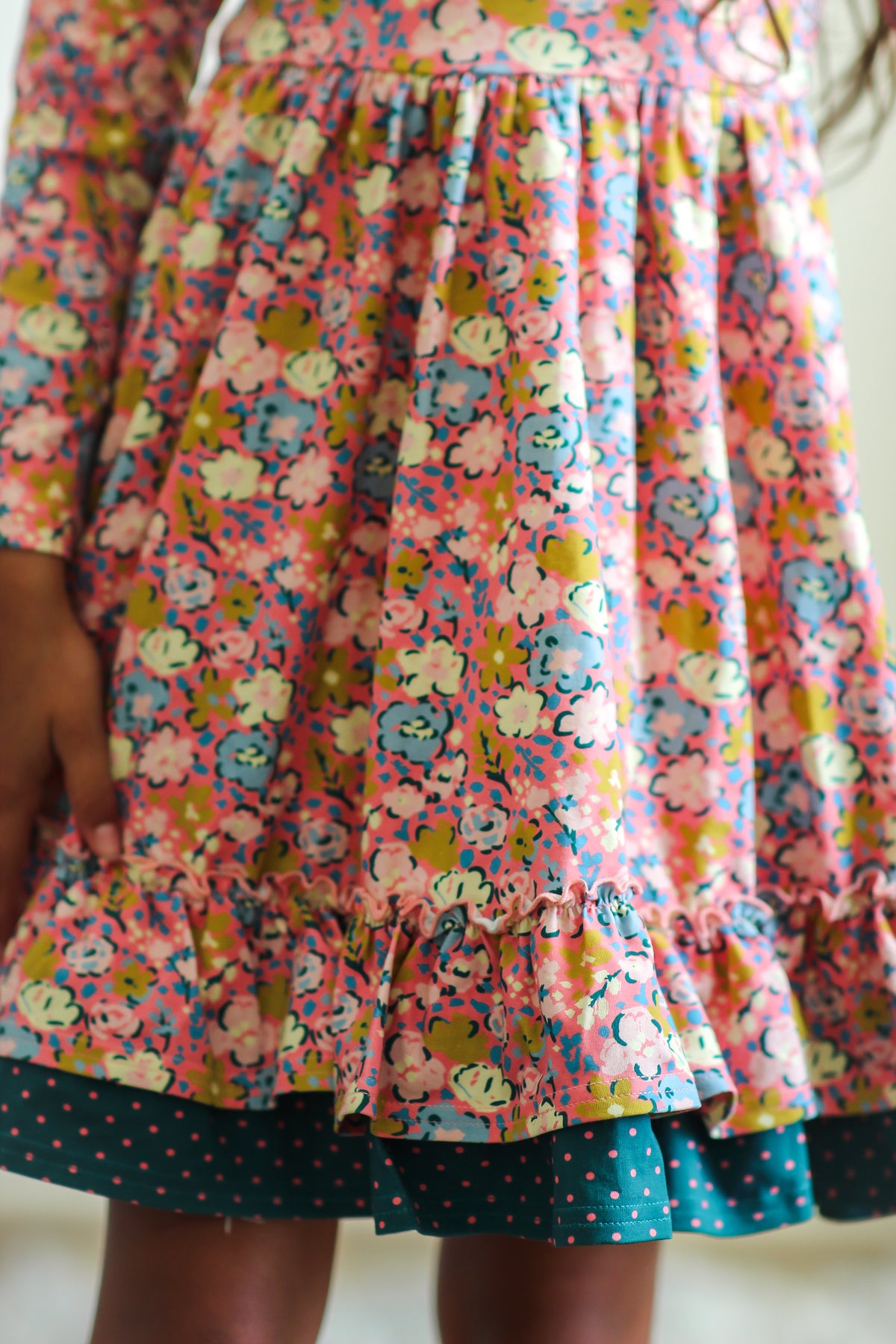 Floral Tangle Lap Dress
