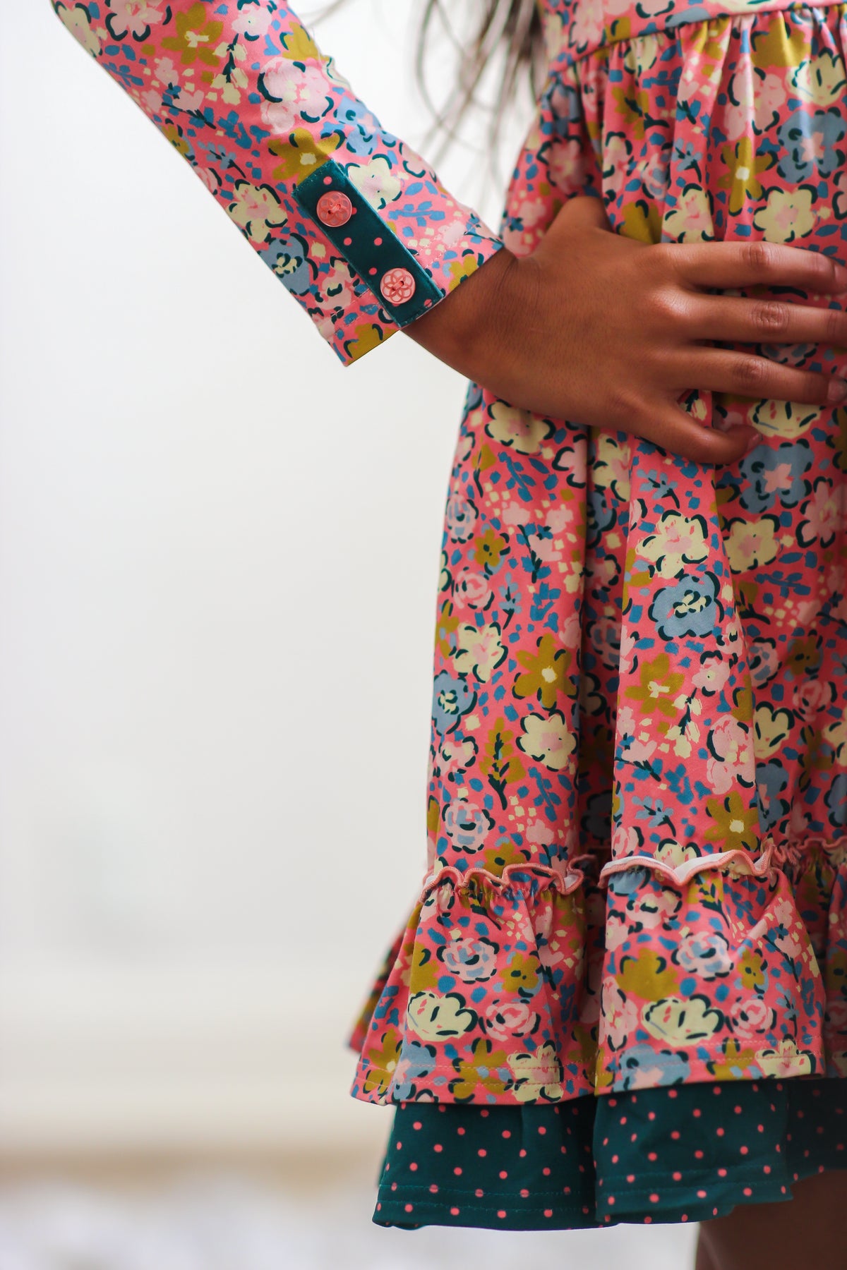 Floral Tangle Lap Dress