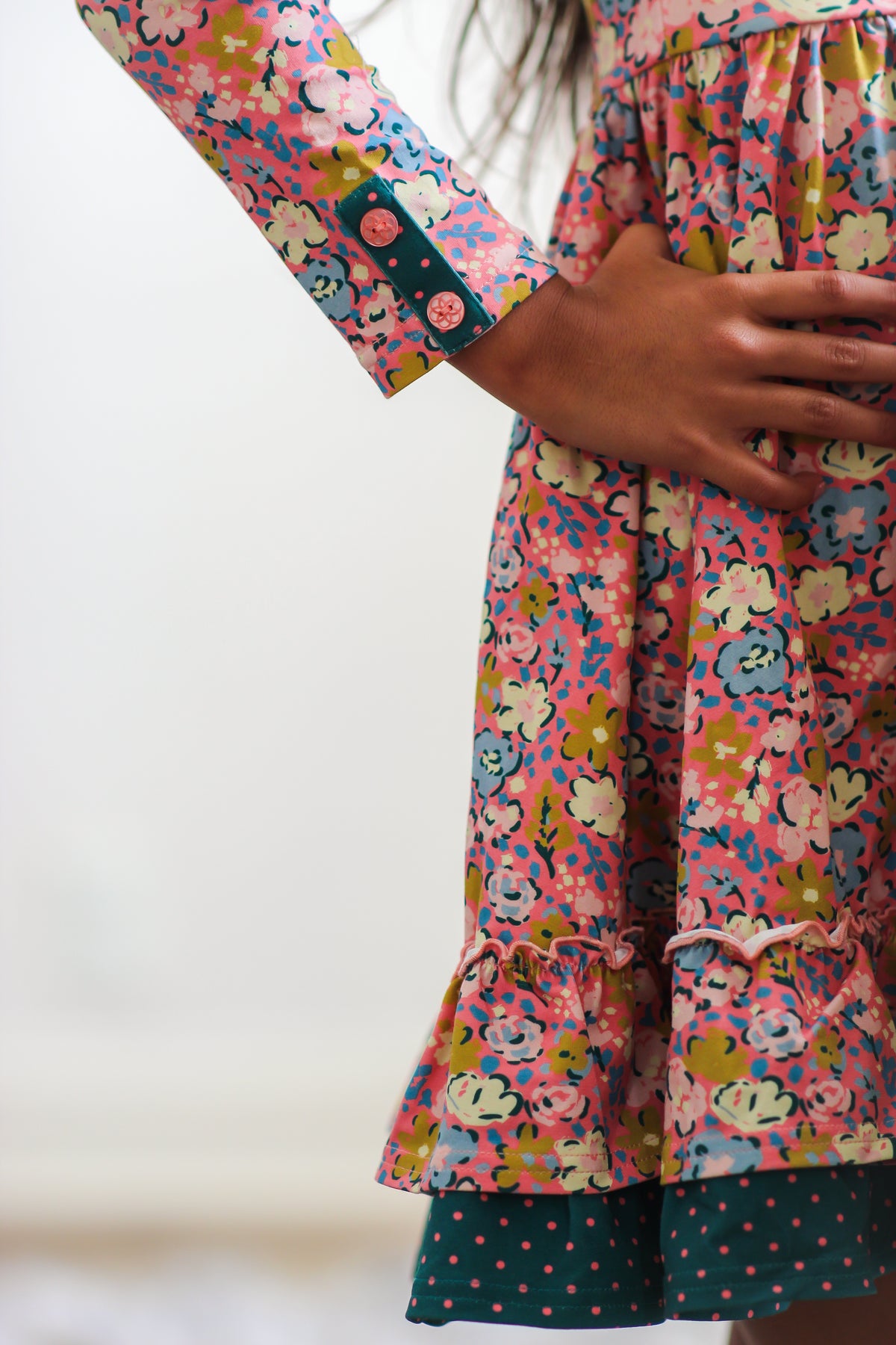 Floral Tangle Lap Dress