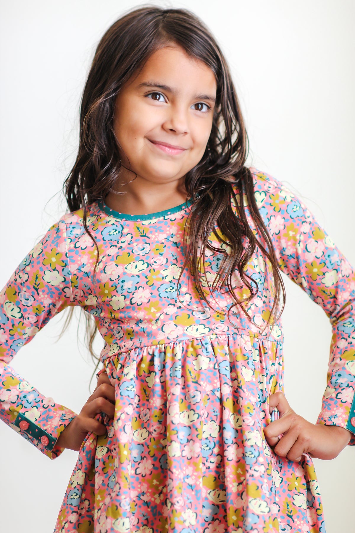 Floral Tangle Lap Dress