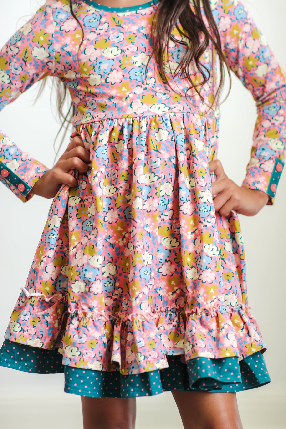 Floral Tangle Lap Dress