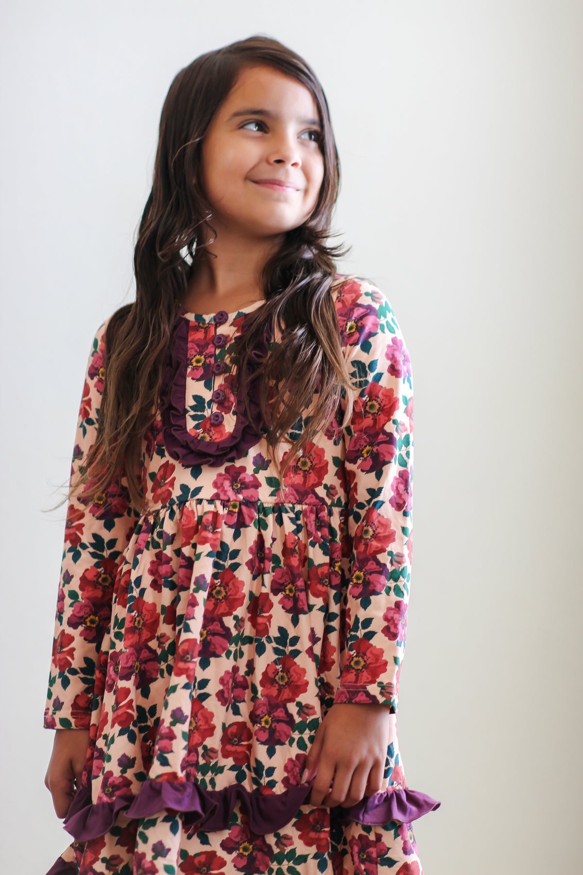 Cranberry Cottage Ruffle Dress (Pre-Order)