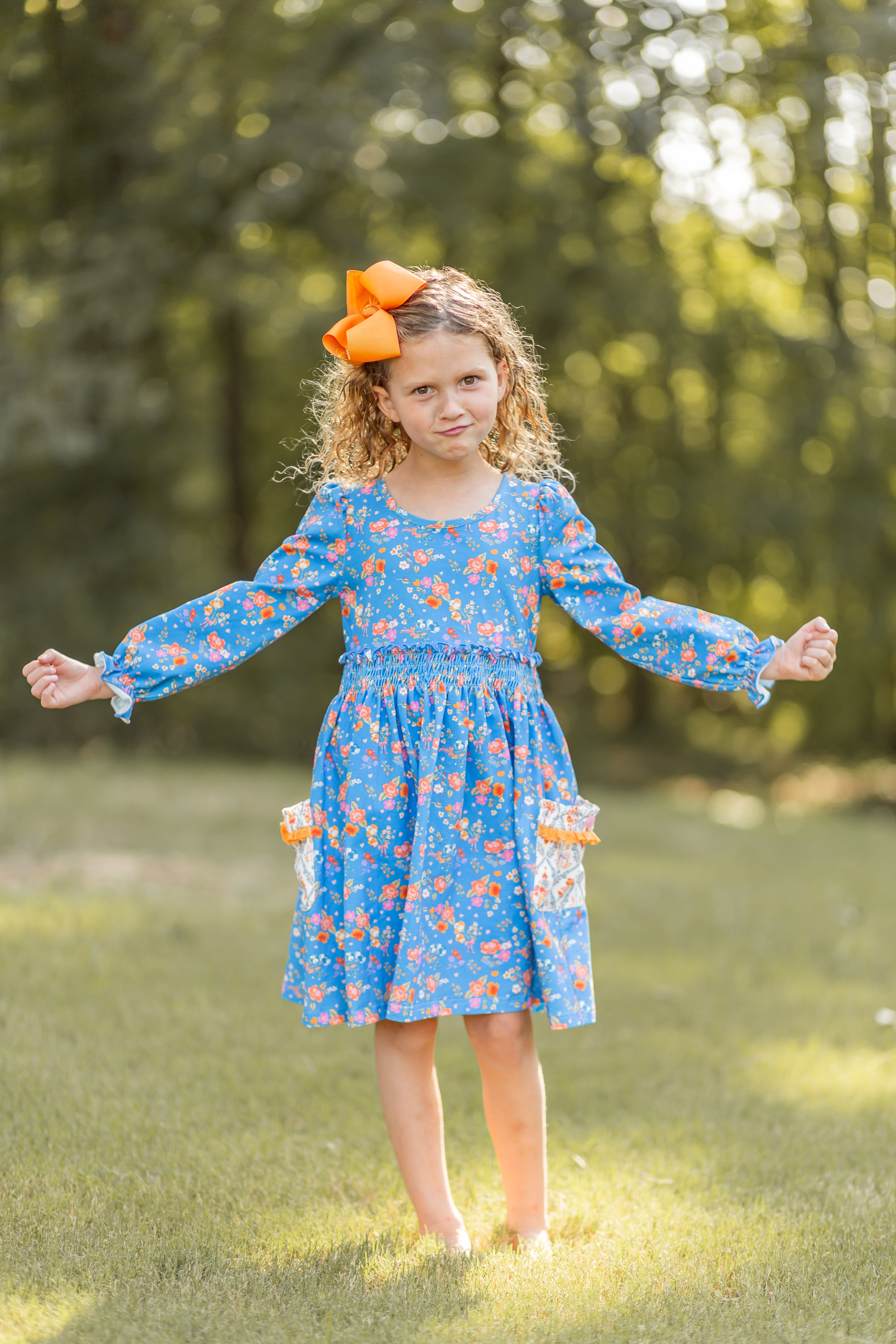 Gathering Blooms Lap Dress (Pre-Order) – Matilda Jane Clothing Gathering Blooms Lap Dress (Pre-Order) – Matilda Jane Clothing