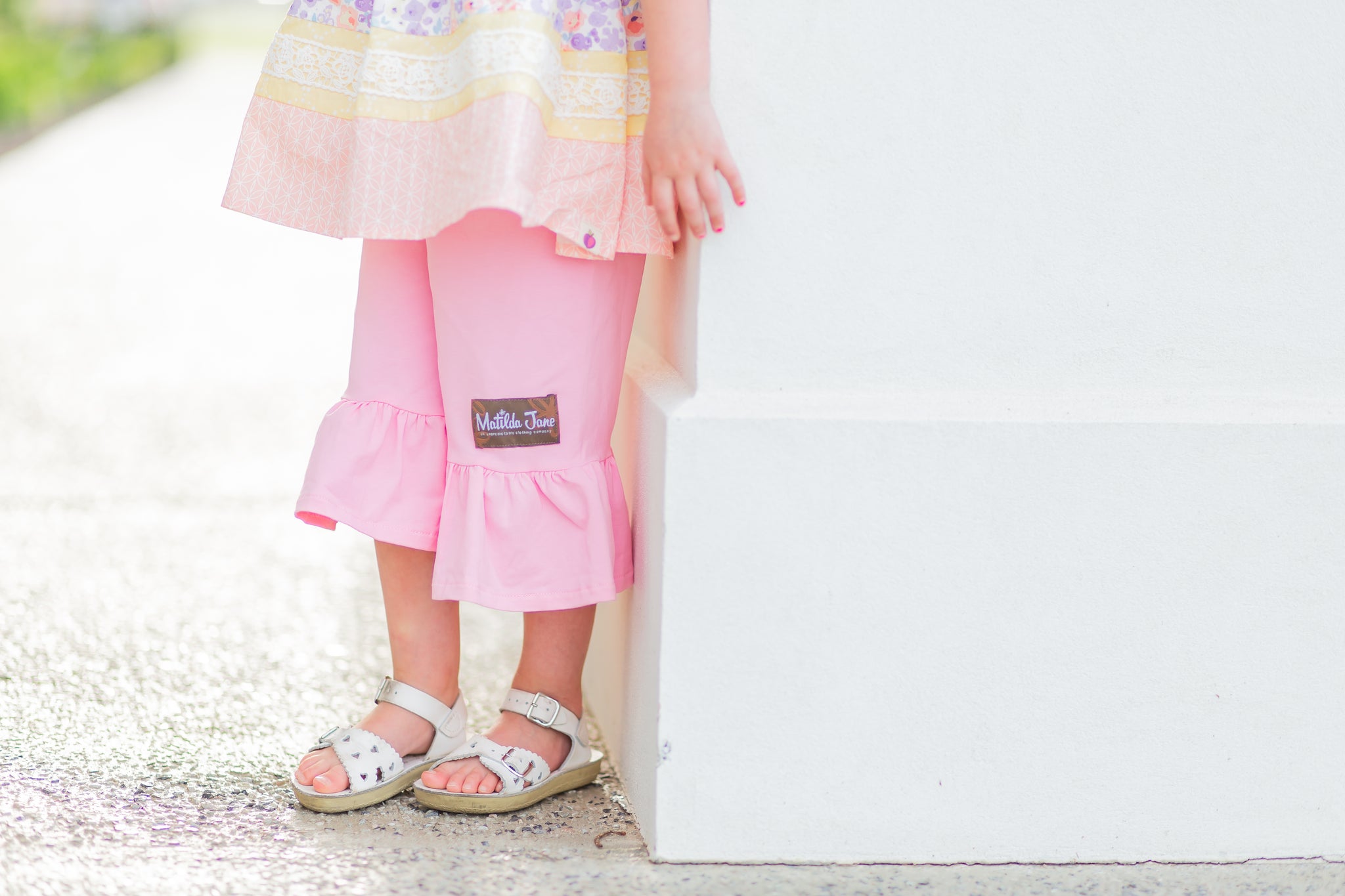 Cotton Candy Big Ruffles (Capri Length) – Matilda Jane Clothing