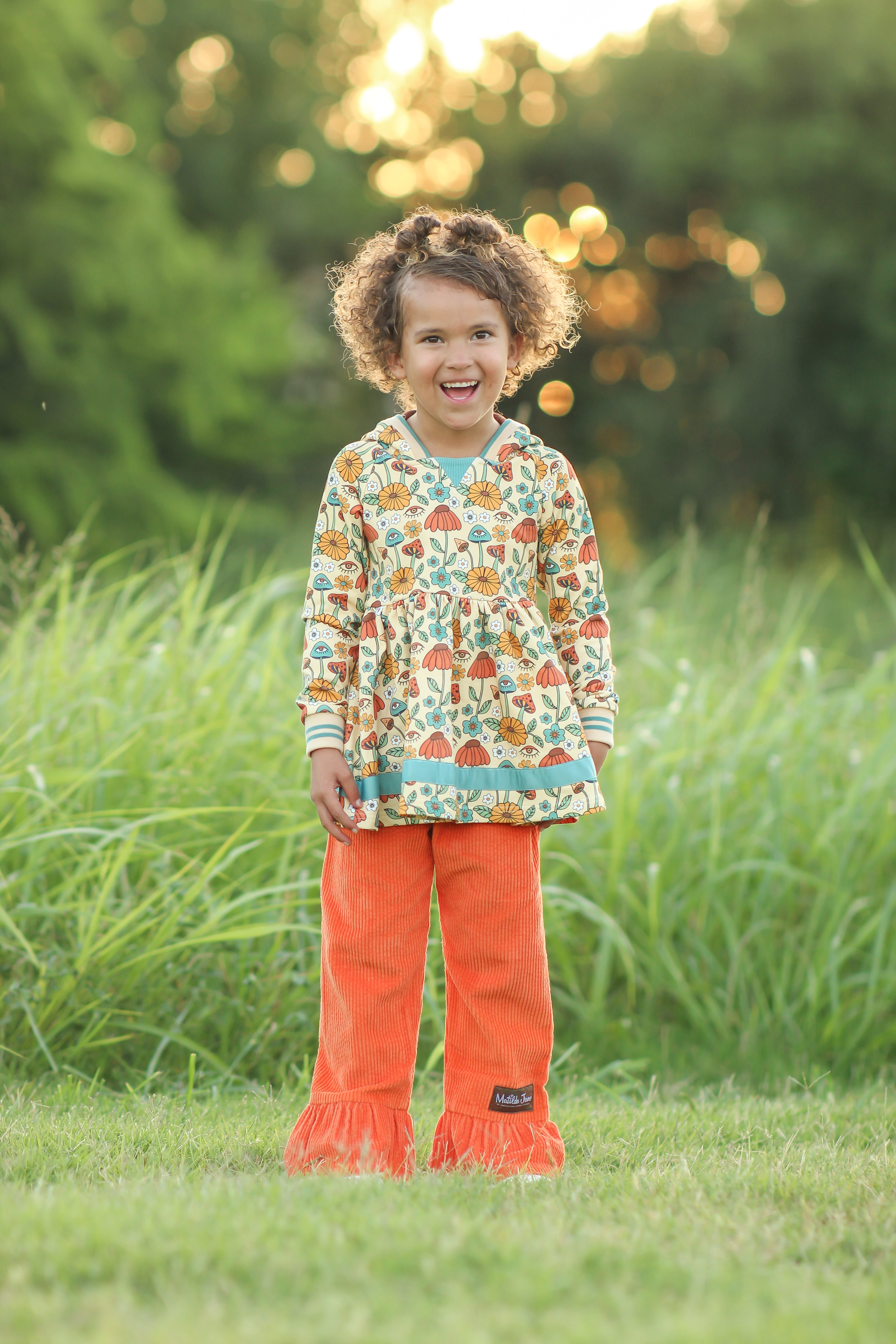 Boogie & Bloom Corduroy Big Ruffles