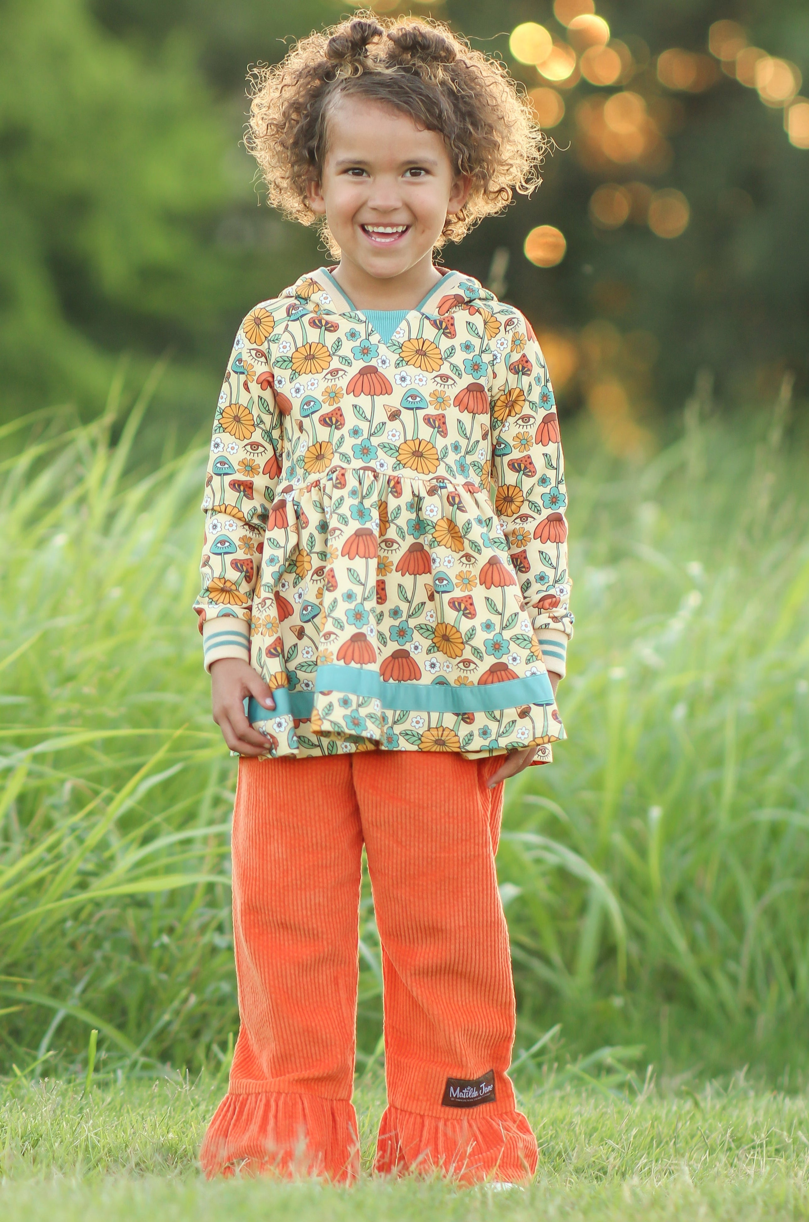 Boogie & Bloom Corduroy Big Ruffles