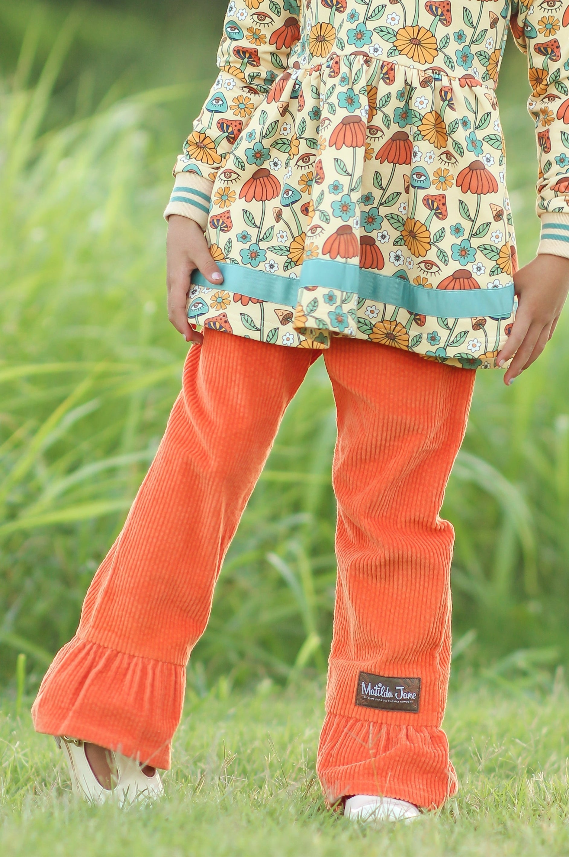 Boogie & Bloom Corduroy Big Ruffles