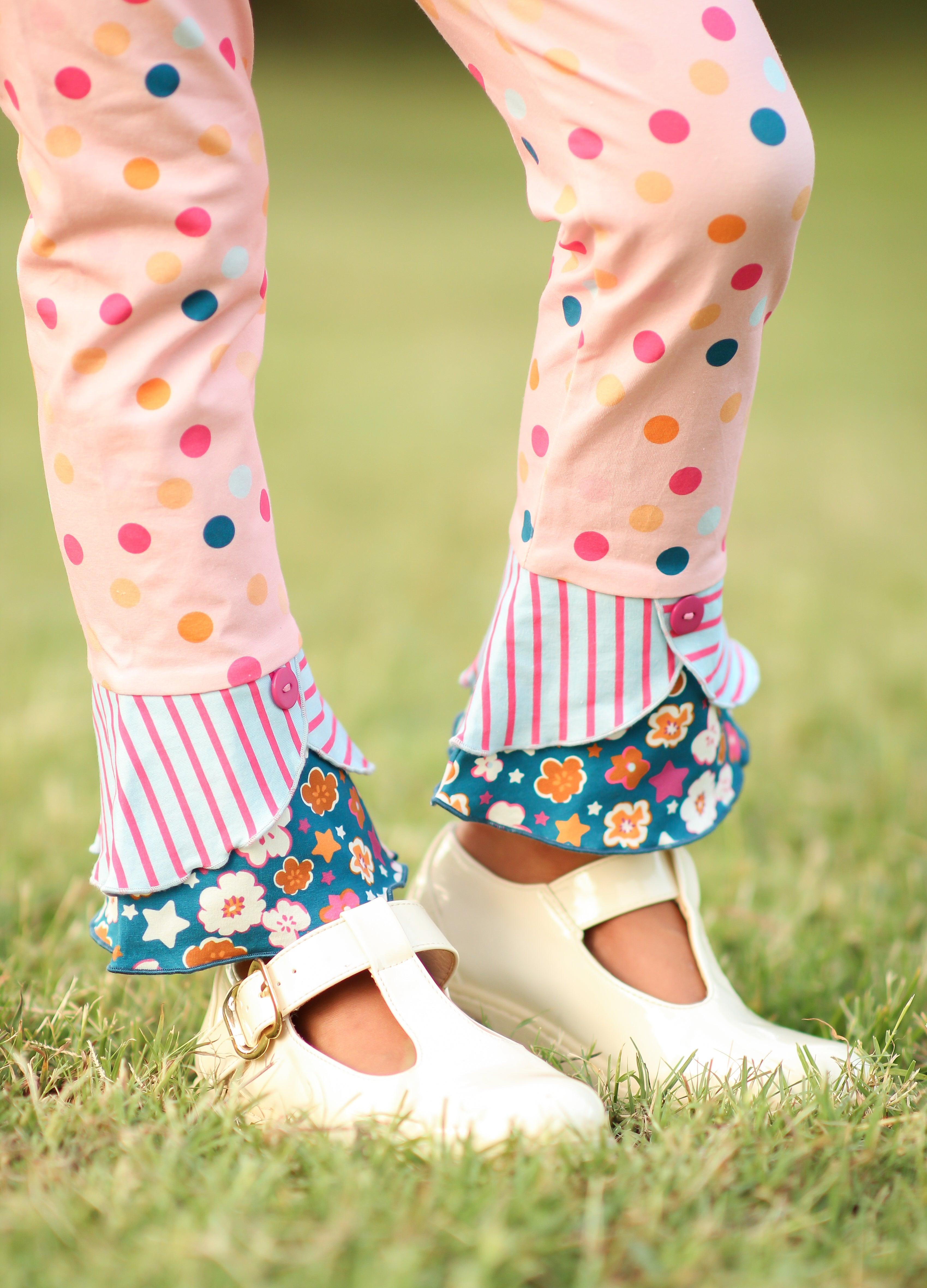 Dough Drop Scrappy Leggings (Pre-Order)