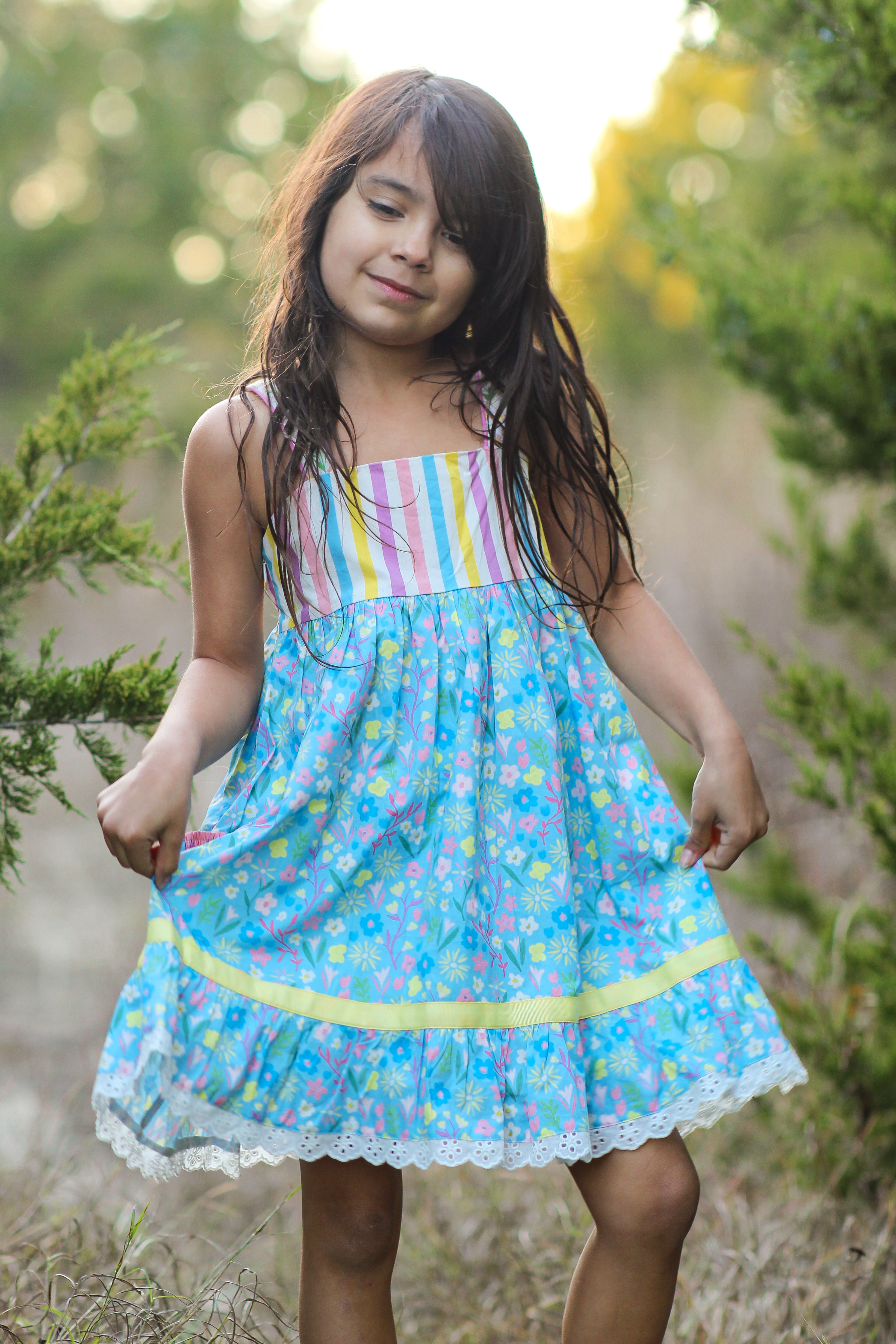 Joyful Jamboree Eyelet Dress (Pre-Order)