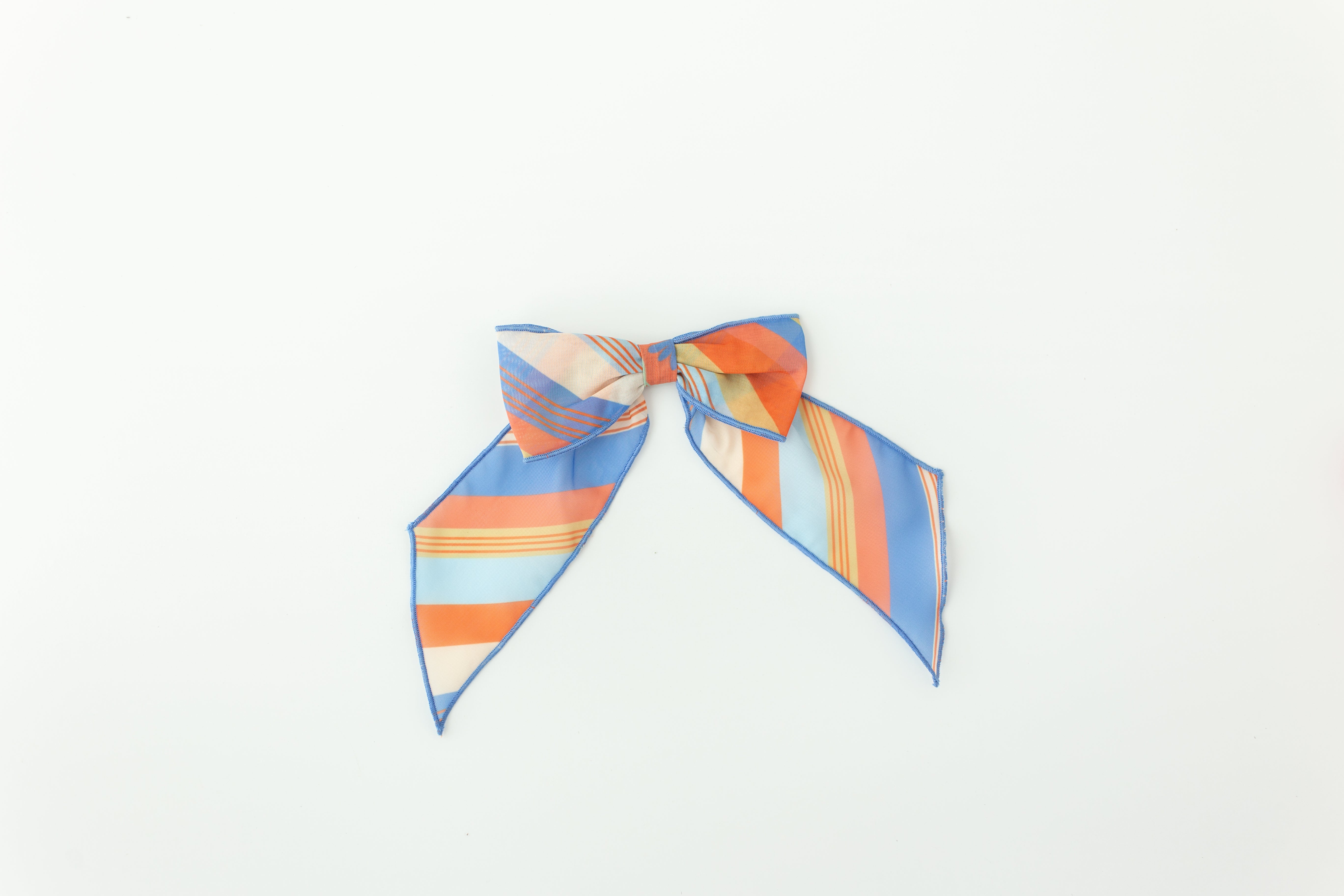 Playful Poppies Sheer Hair Bow