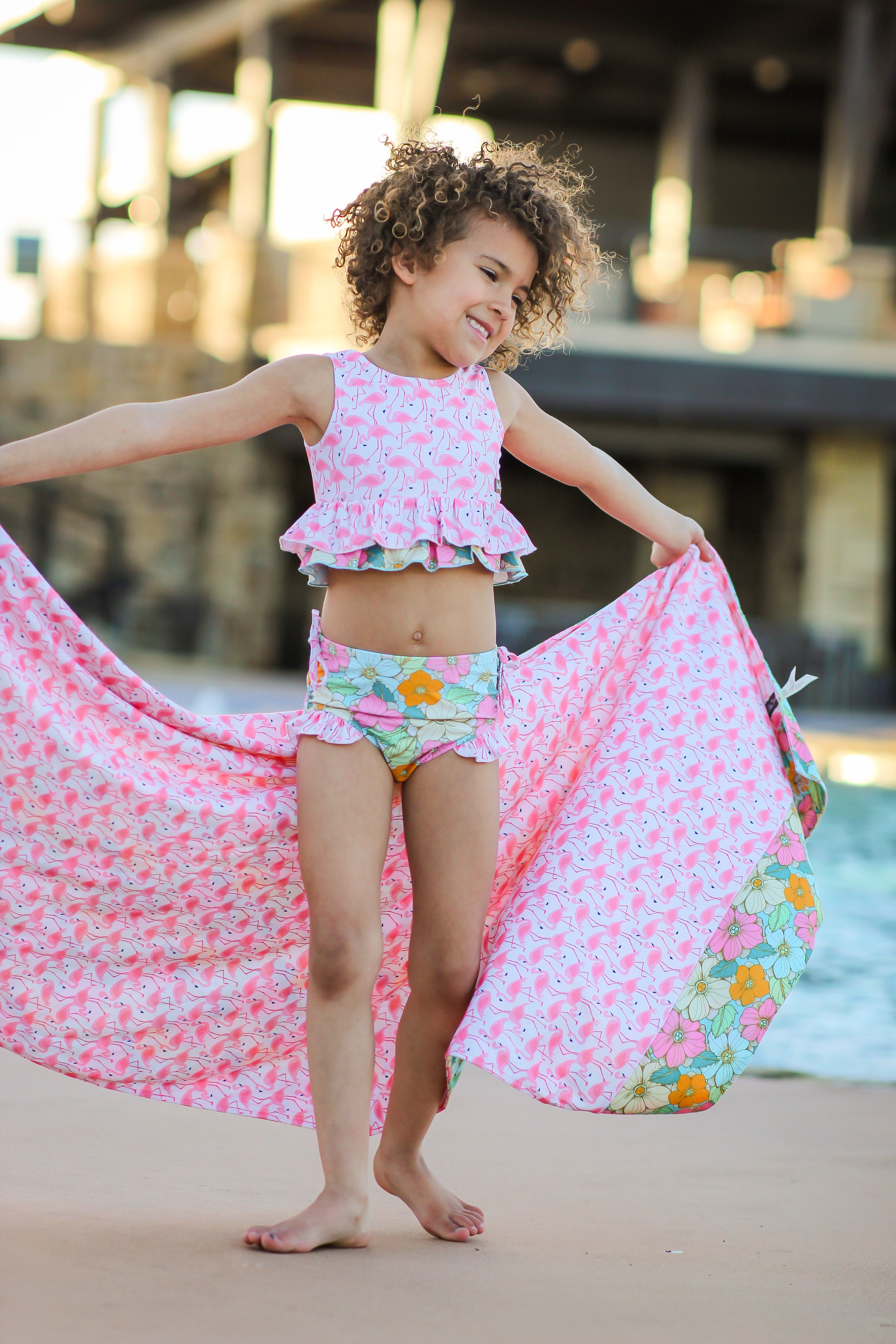 Tankini Swimsuit | Flamingo Fiesta (Pre-Order)