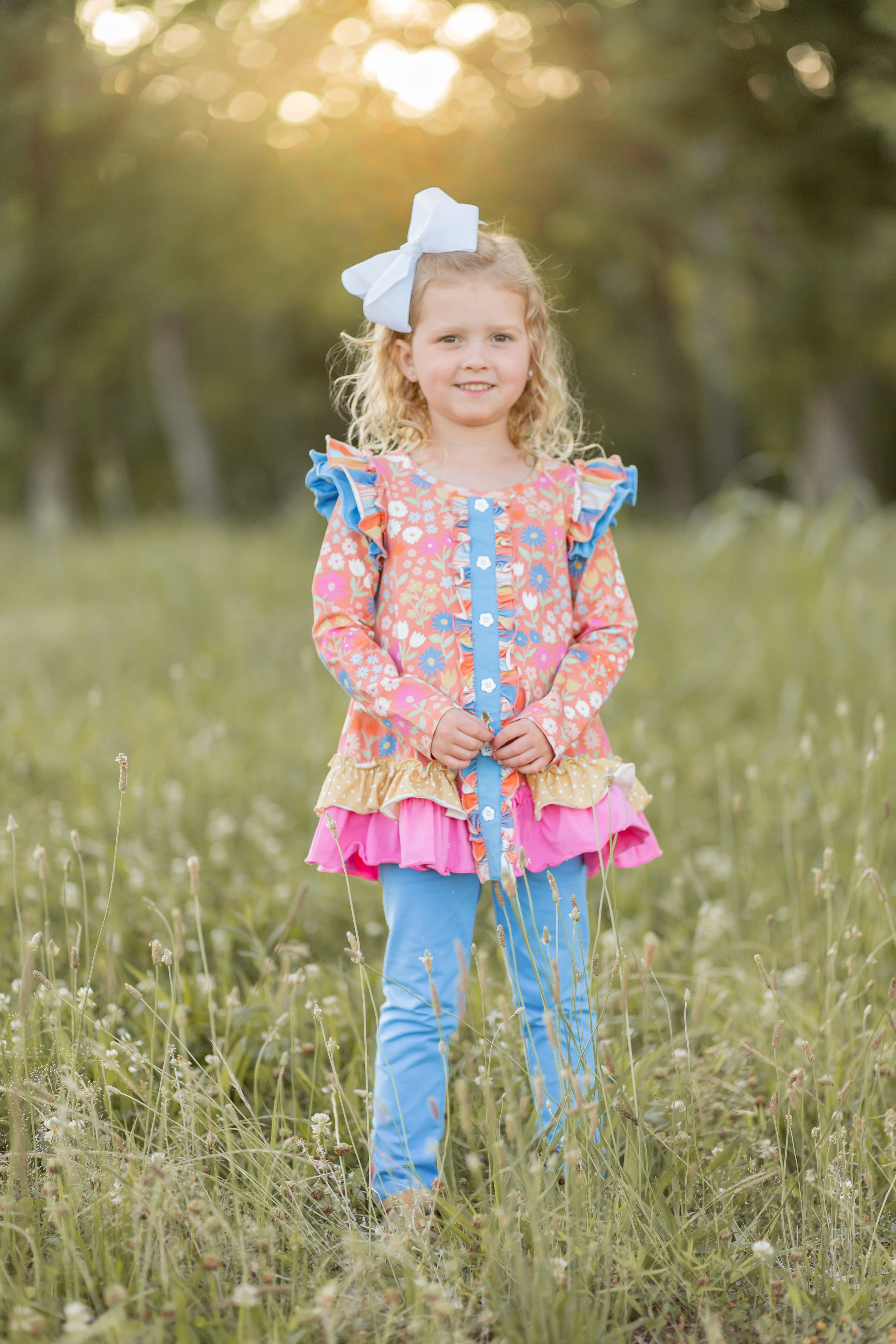 Playful Poppies Tunic