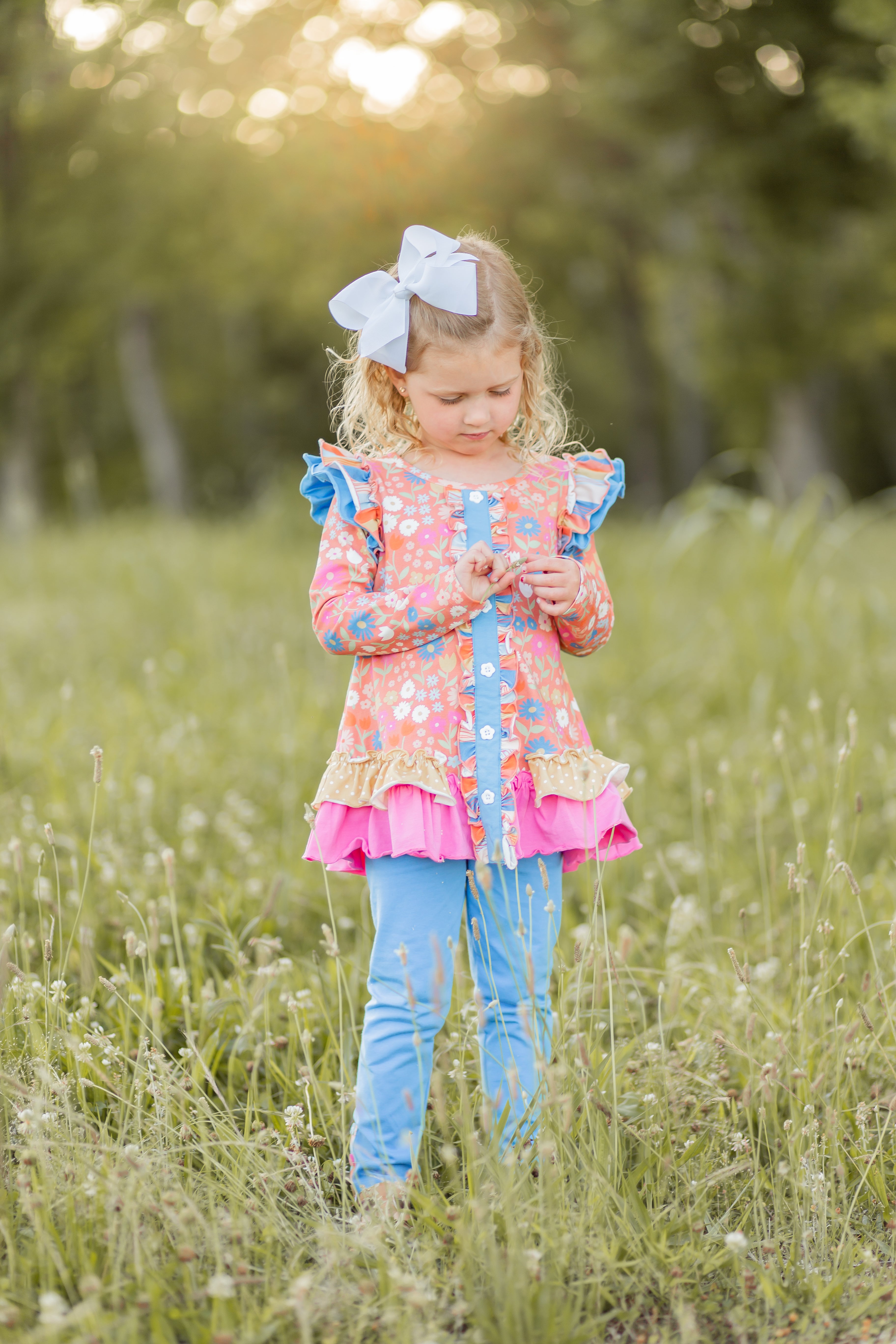 Playful Poppies Tunic