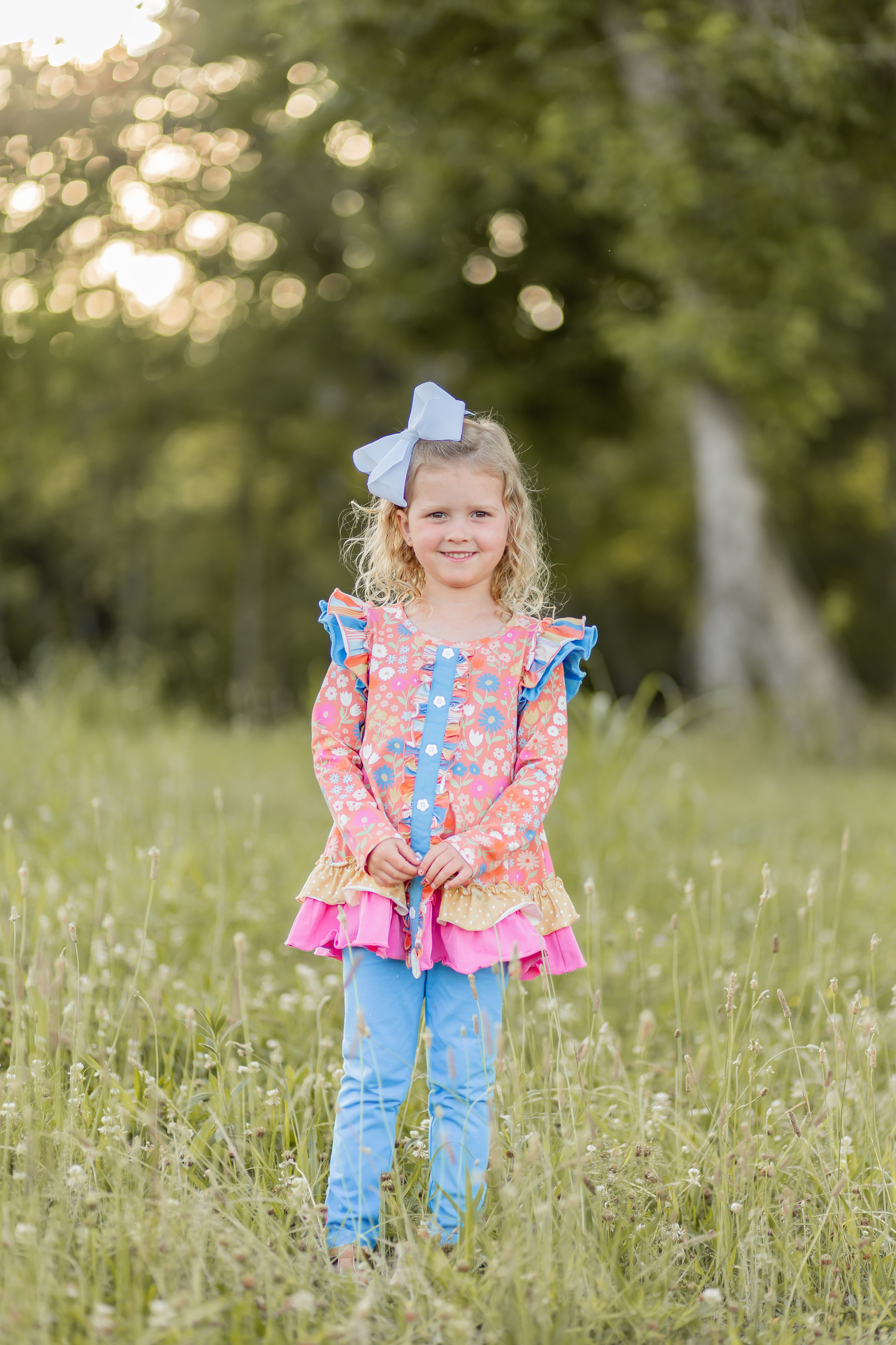 Playful Poppies Tunic