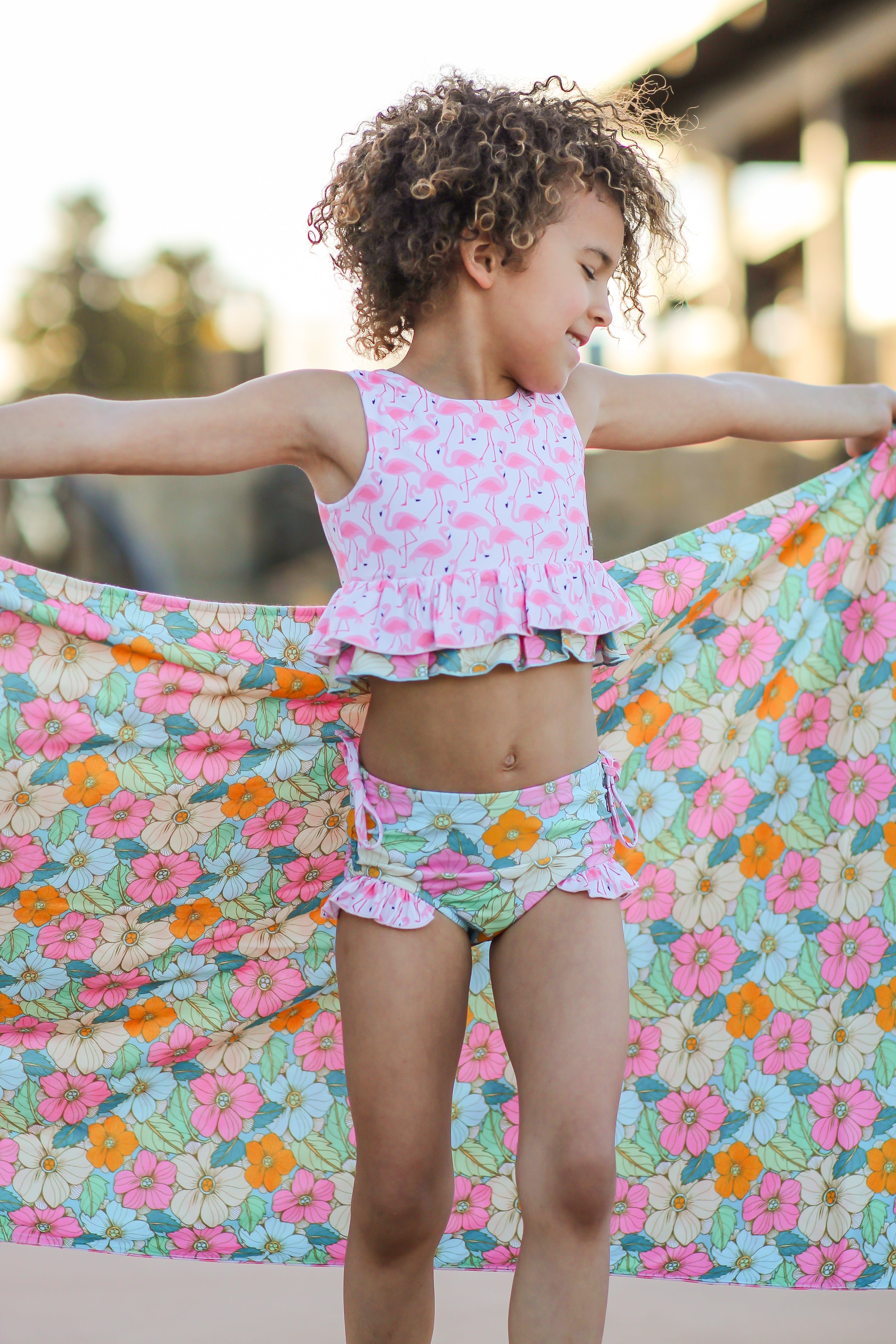 Tankini Swimsuit | Flamingo Fiesta (Pre-Order)