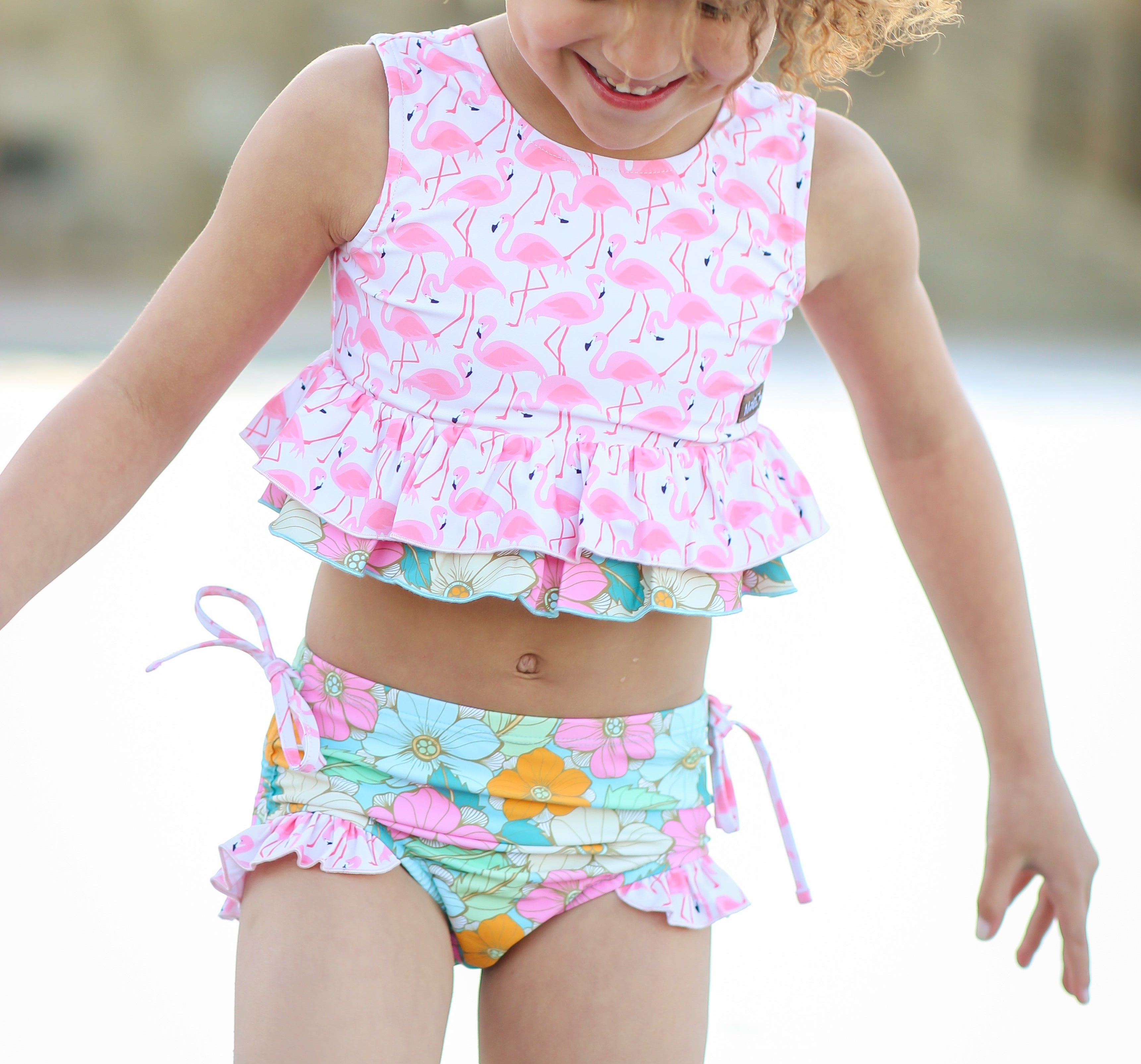 Tankini Swimsuit | Flamingo Fiesta (Pre-Order)