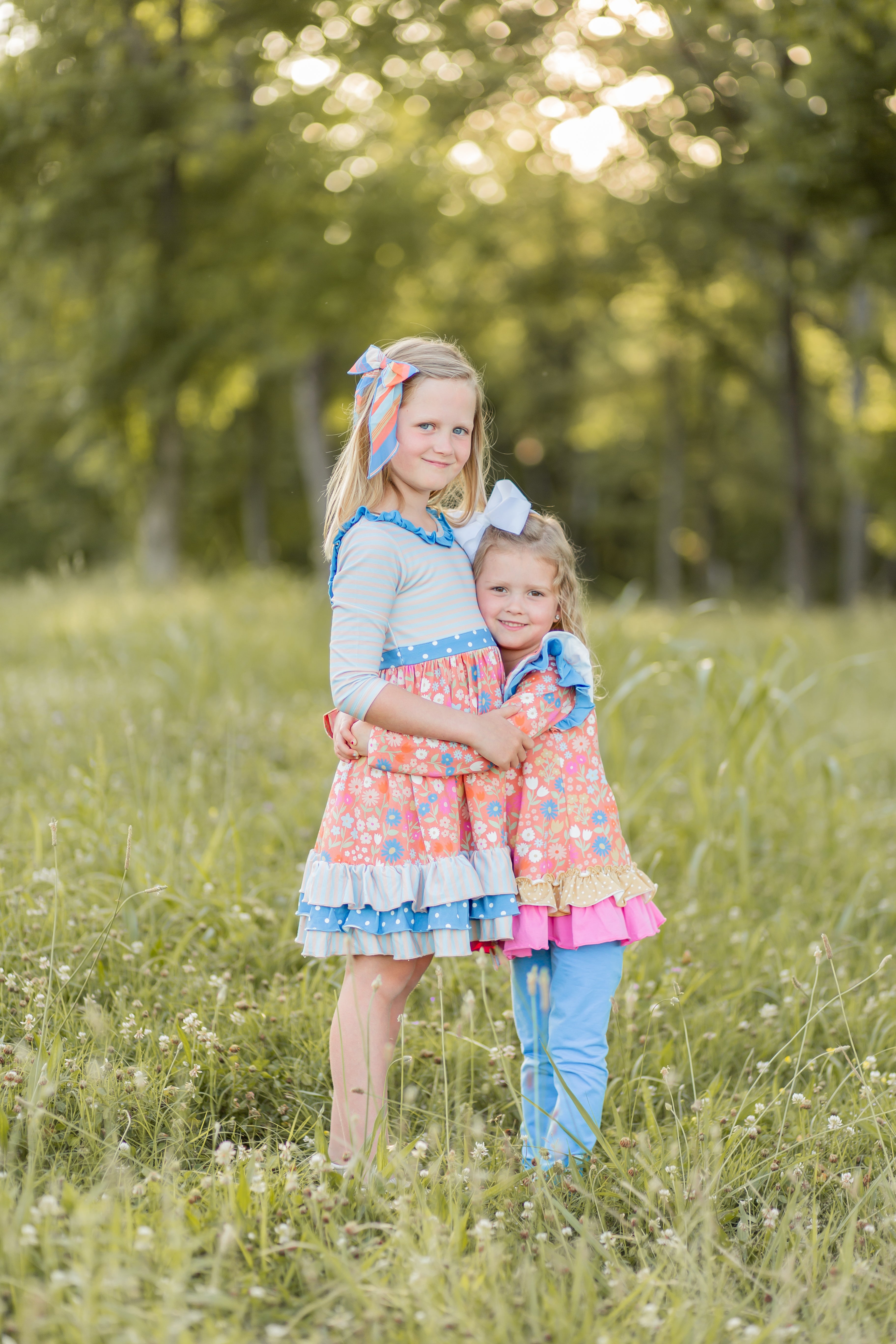 Playful Poppies Ruffle Dress