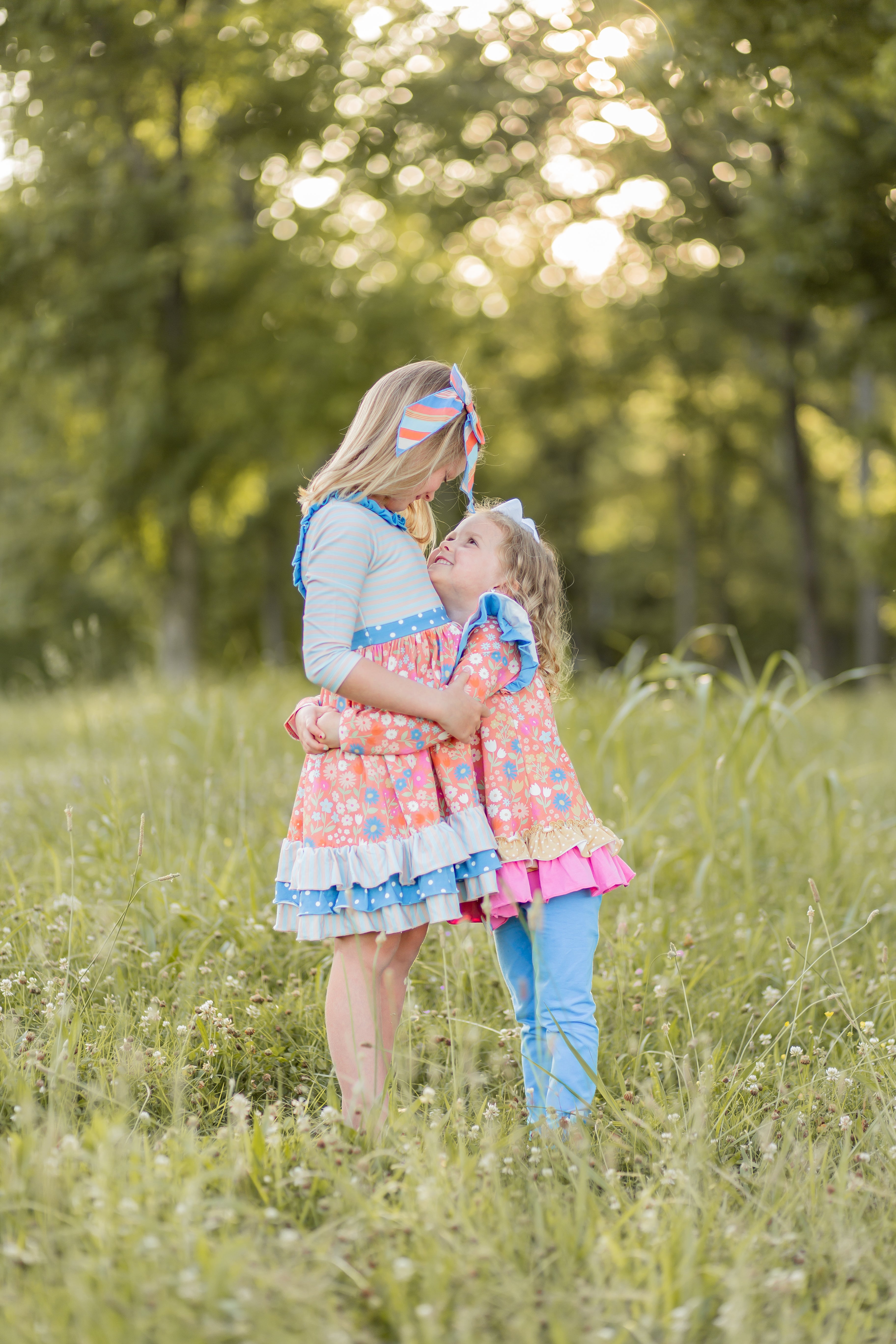 Playful Poppies Ruffle Dress