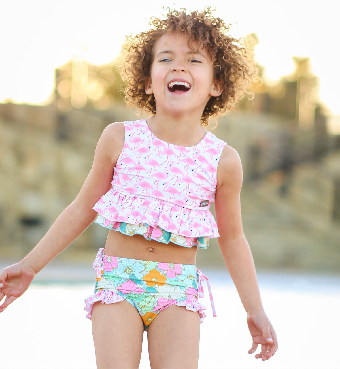 Tankini Swimsuit | Flamingo Fiesta (Pre-Order)