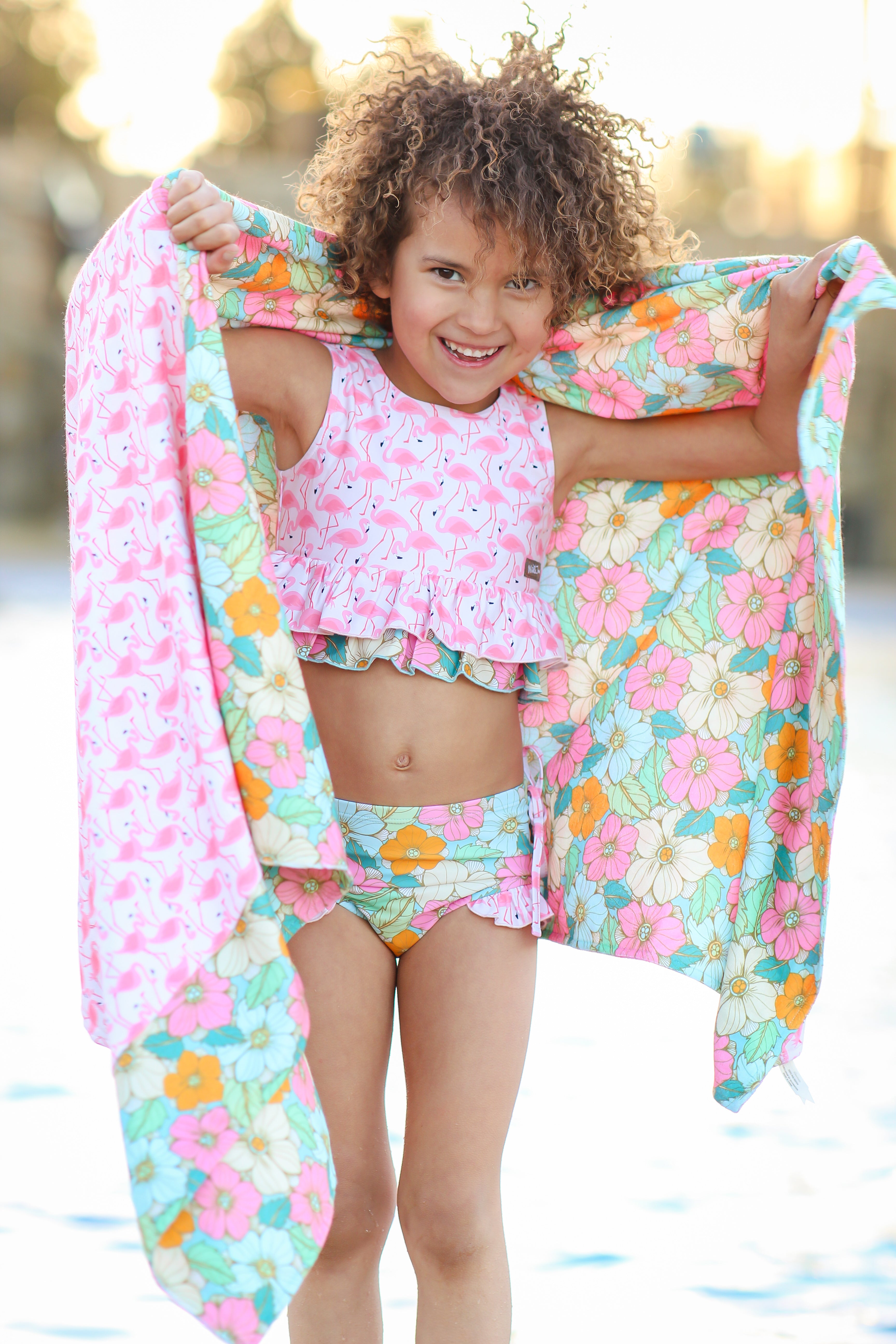 Tankini Swimsuit | Flamingo Fiesta (Pre-Order)