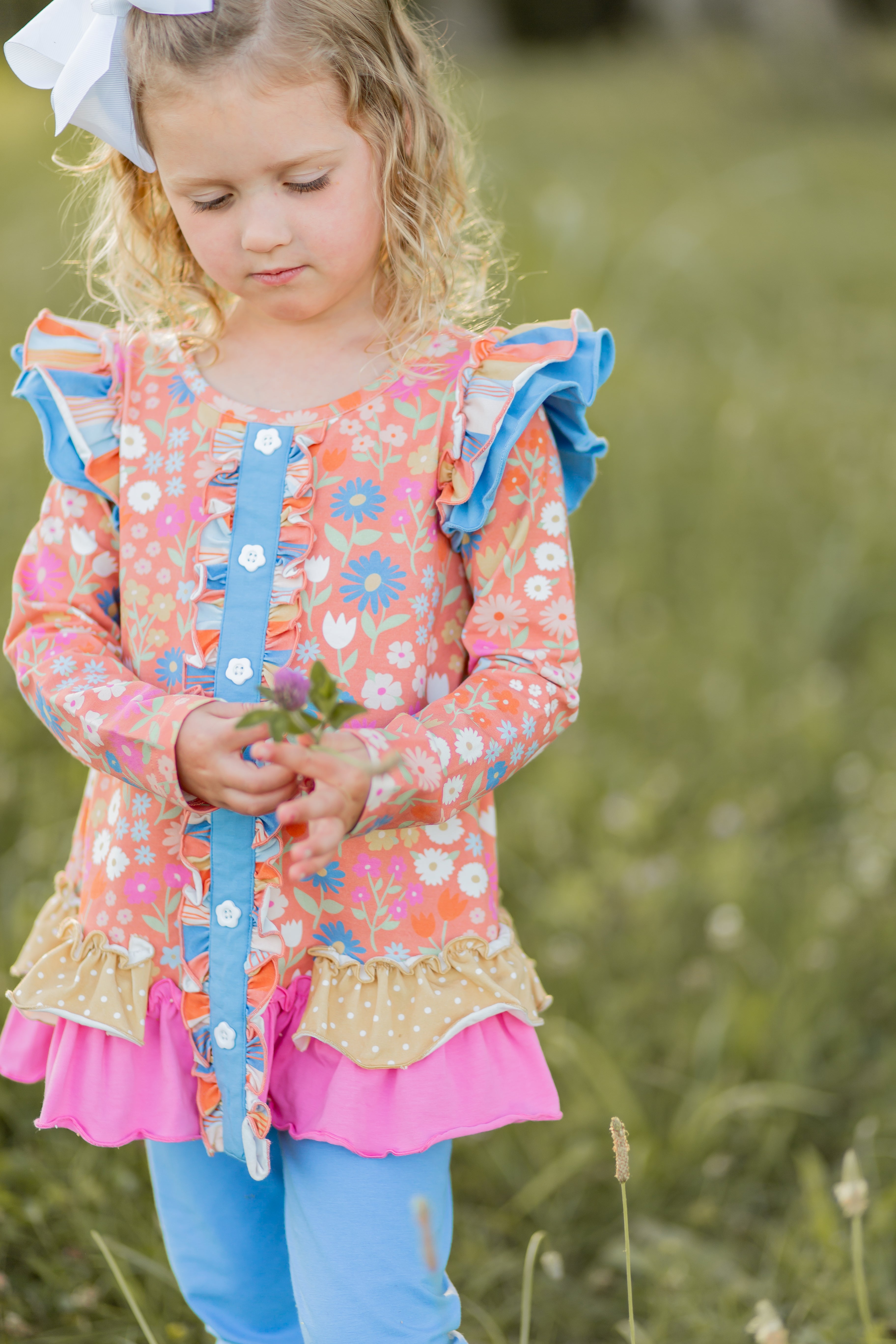 Playful Poppies Tunic