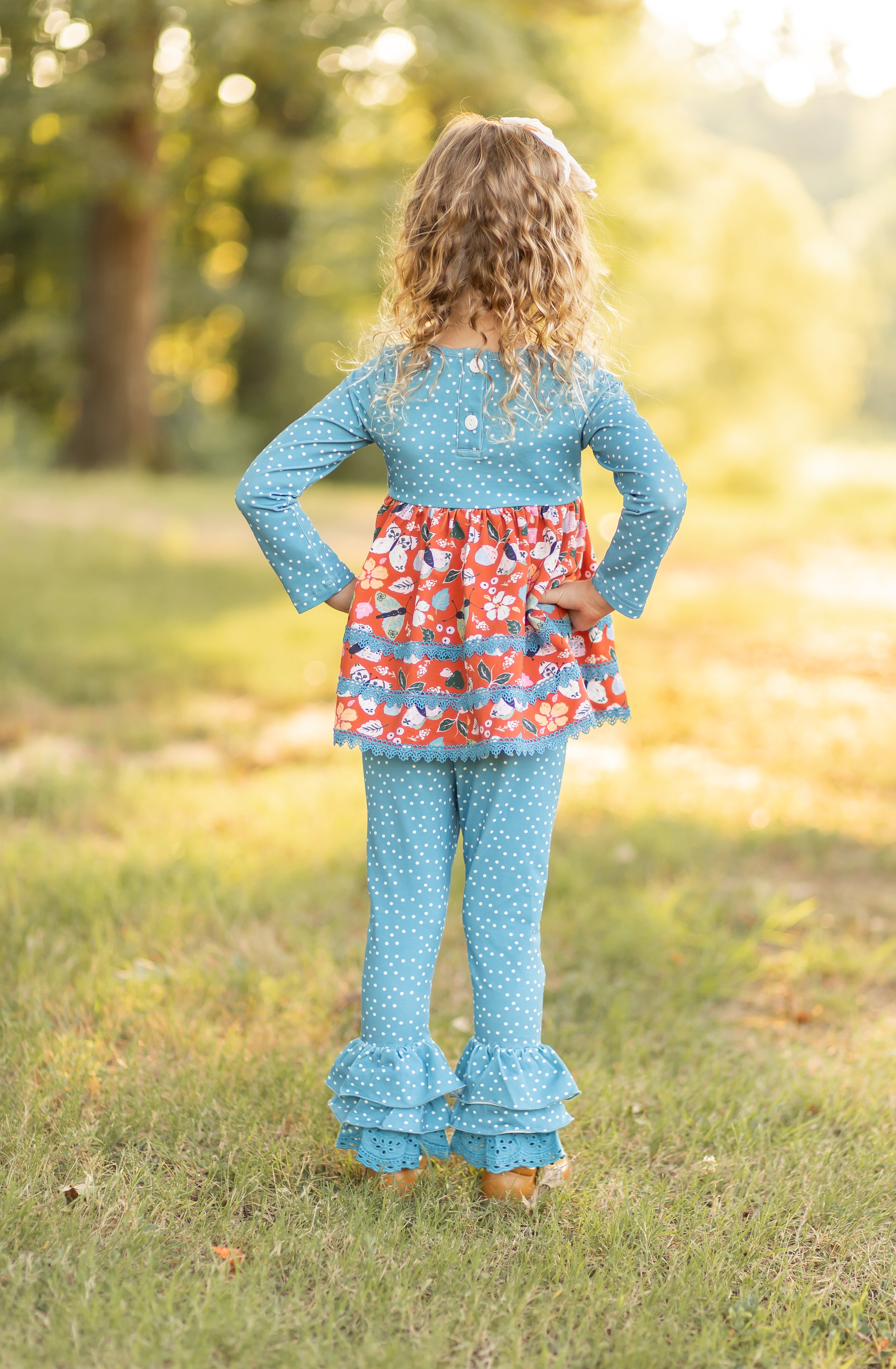 Spotted In The Garden Benny Leggings