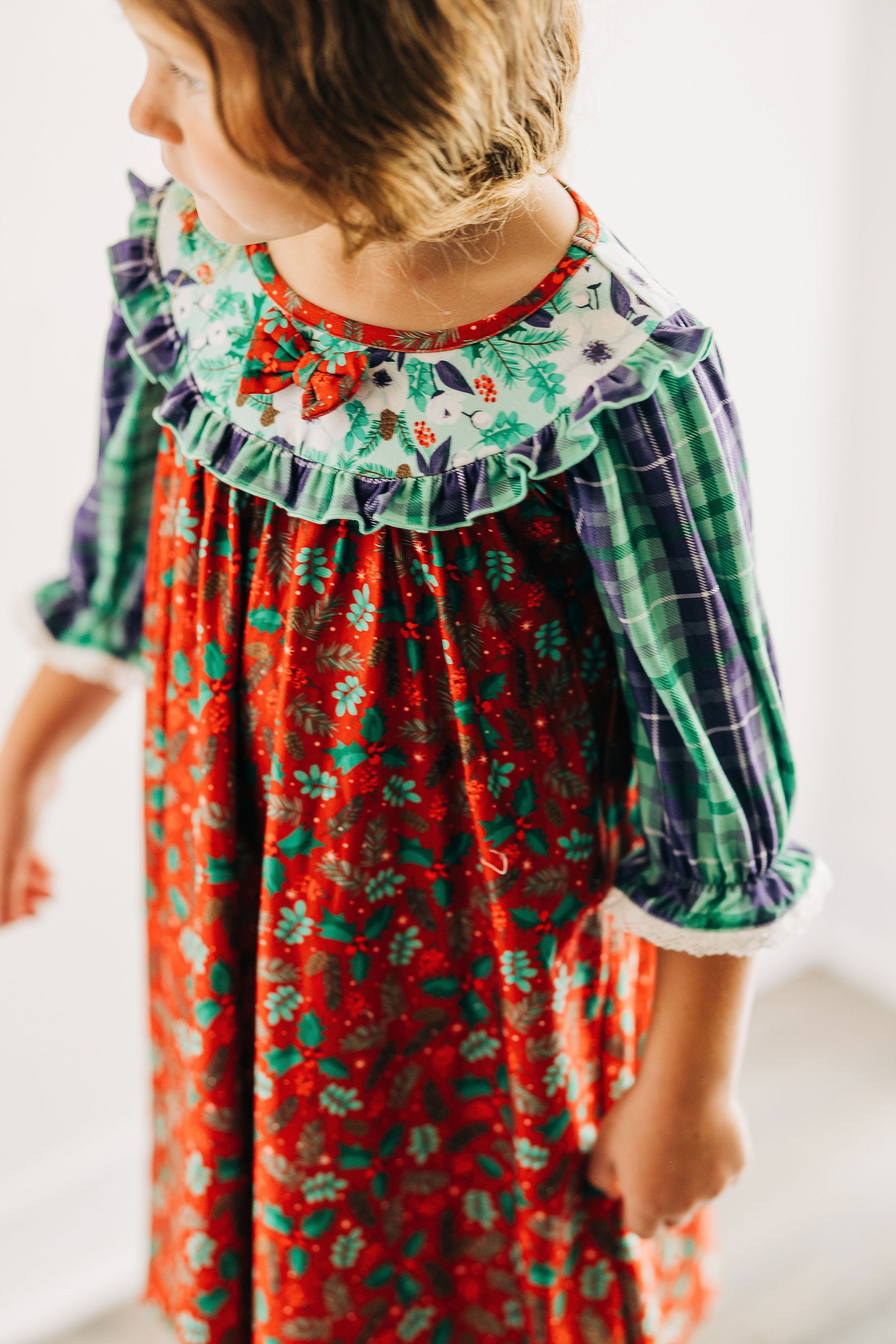 Festive Little Wonders Lounge Gown