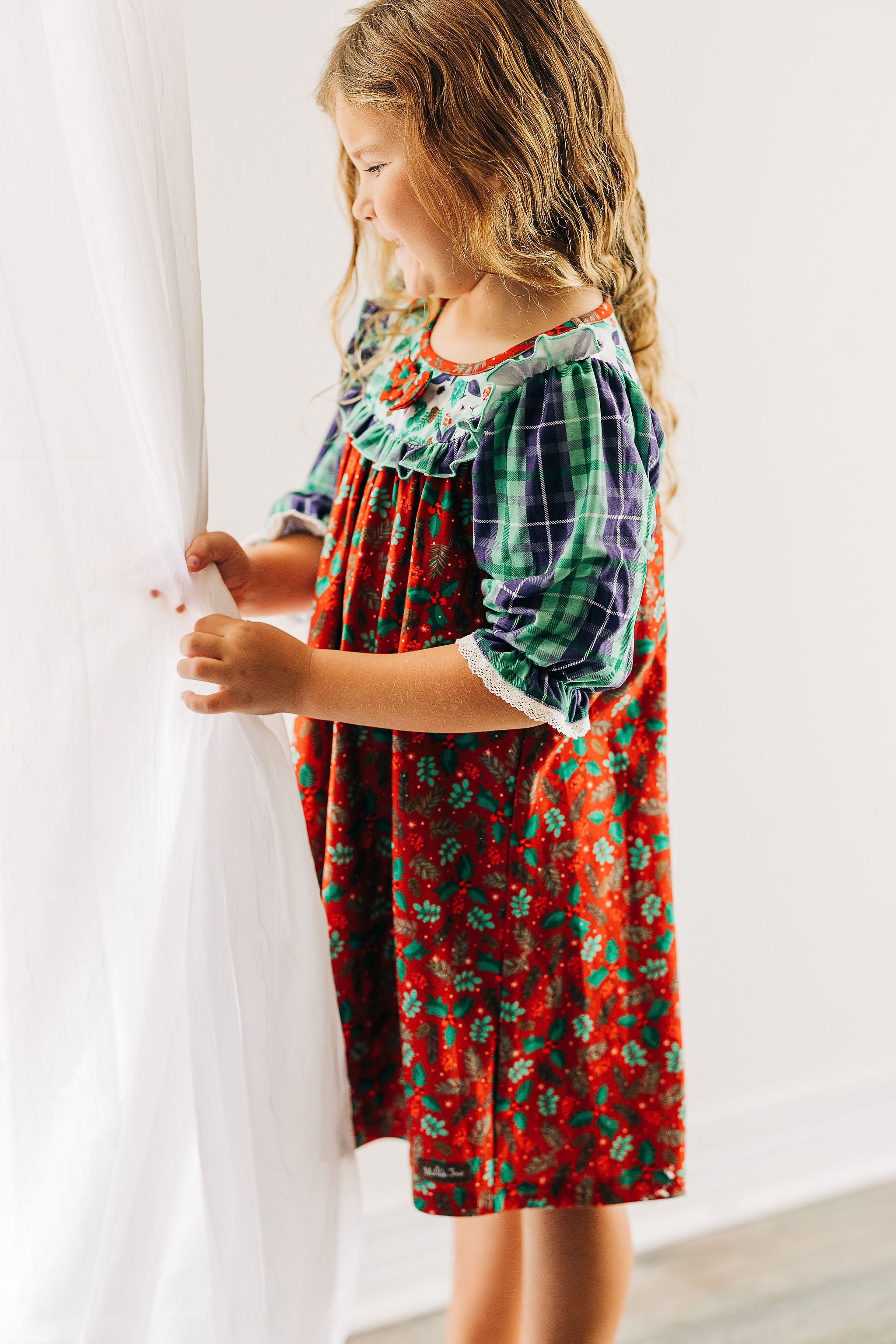 Festive Little Wonders Lounge Gown