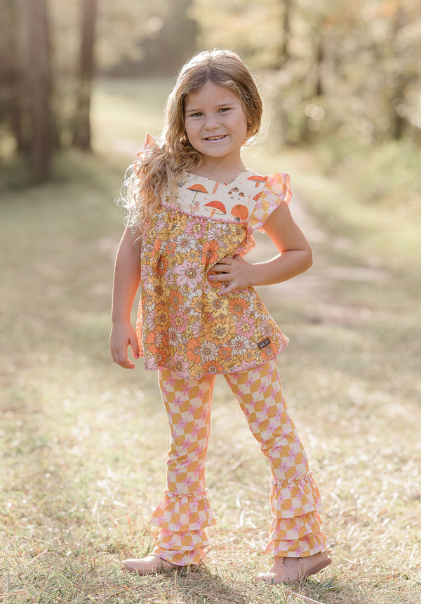 Retro Checker Benny Leggings
