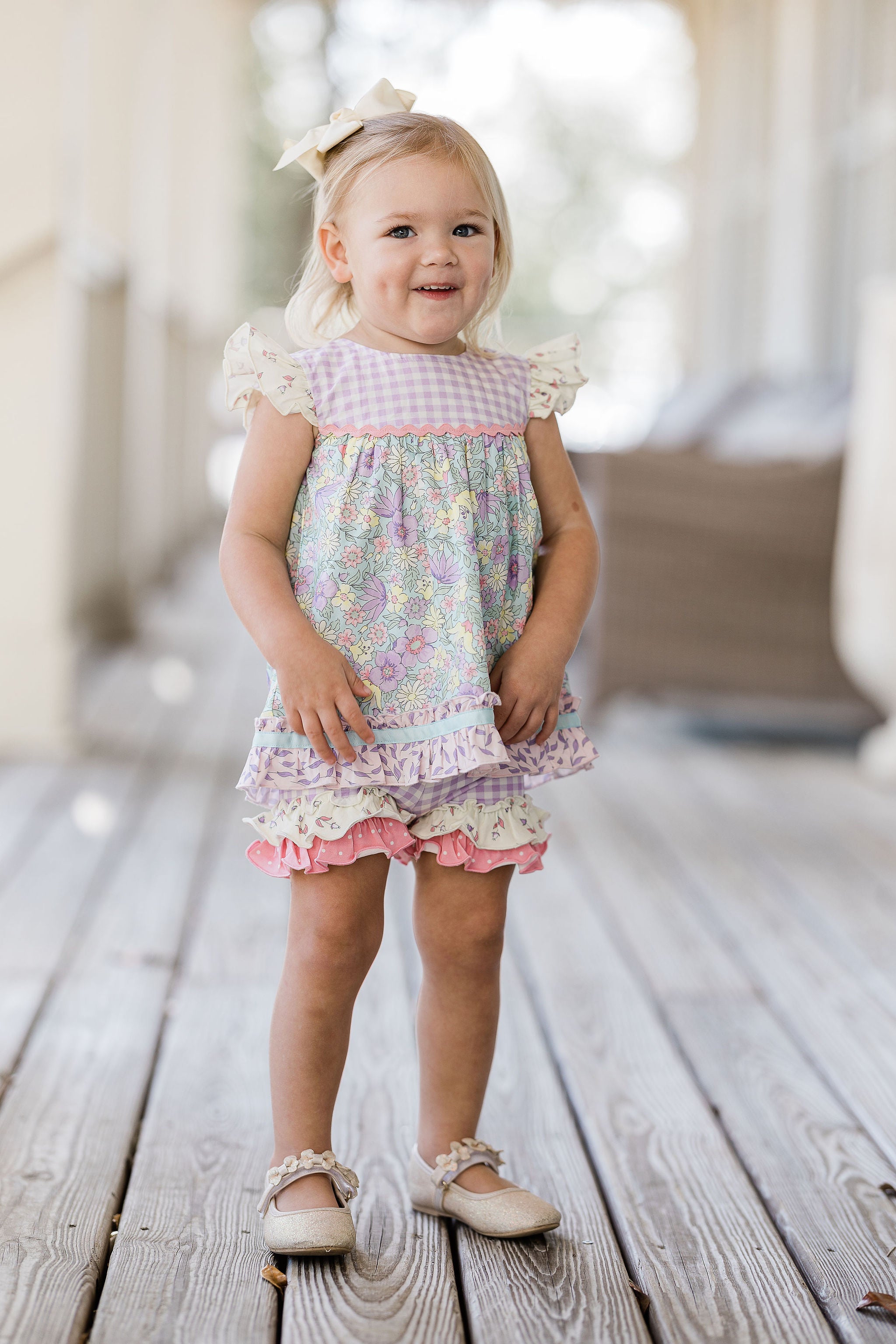 Cheerful Ruffle Shorties